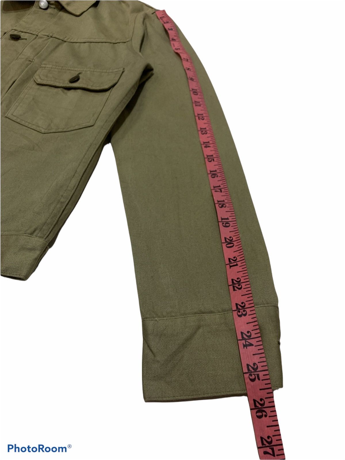 A.P.C. APC VESTE JACKET OLIVE GREEN WORK OUTERWEAR Size US S / EU 44-46 / 1 - 4 Thumbnail
