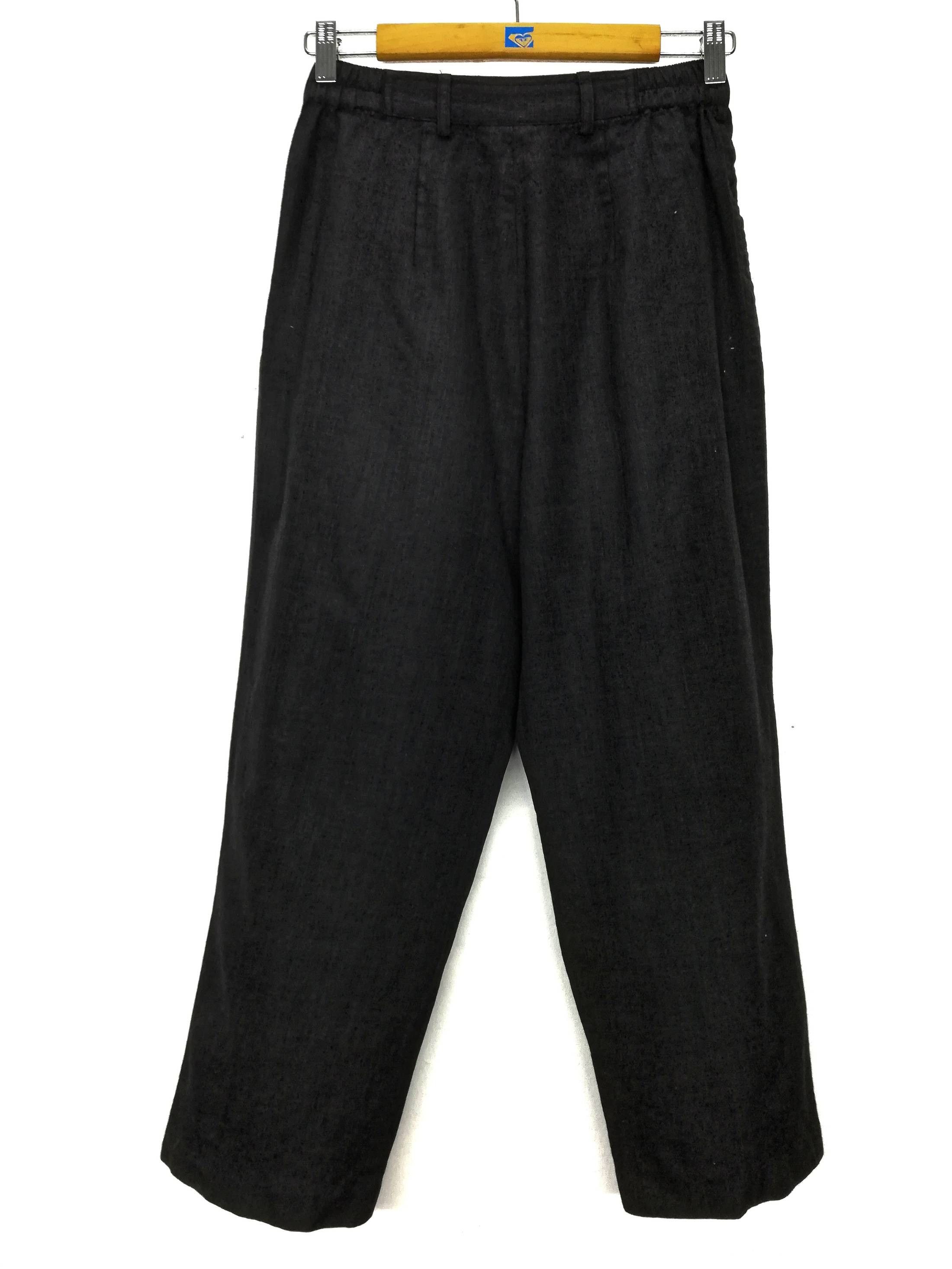 Hai Sporting Gear × Issey Miyake 🔥DOPE RARE 🇯🇵 ICONIC HSG Wool Black Trouser Casual Pants Size US 30 / EU 46 - 13 Thumbnail