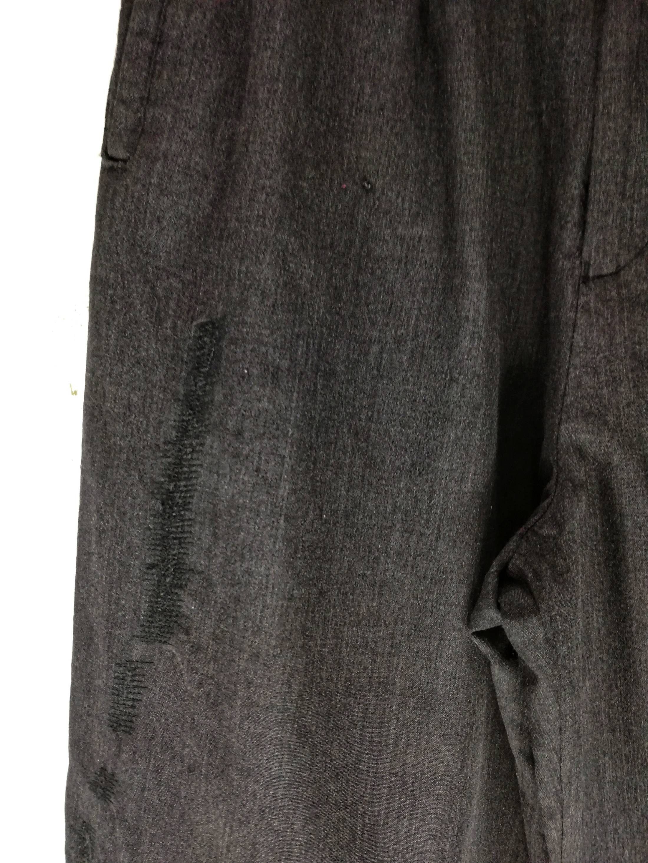 Hai Sporting Gear × Issey Miyake 🔥DOPE RARE 🇯🇵 ICONIC HSG Wool Black Trouser Casual Pants Size US 30 / EU 46 - 7 Thumbnail