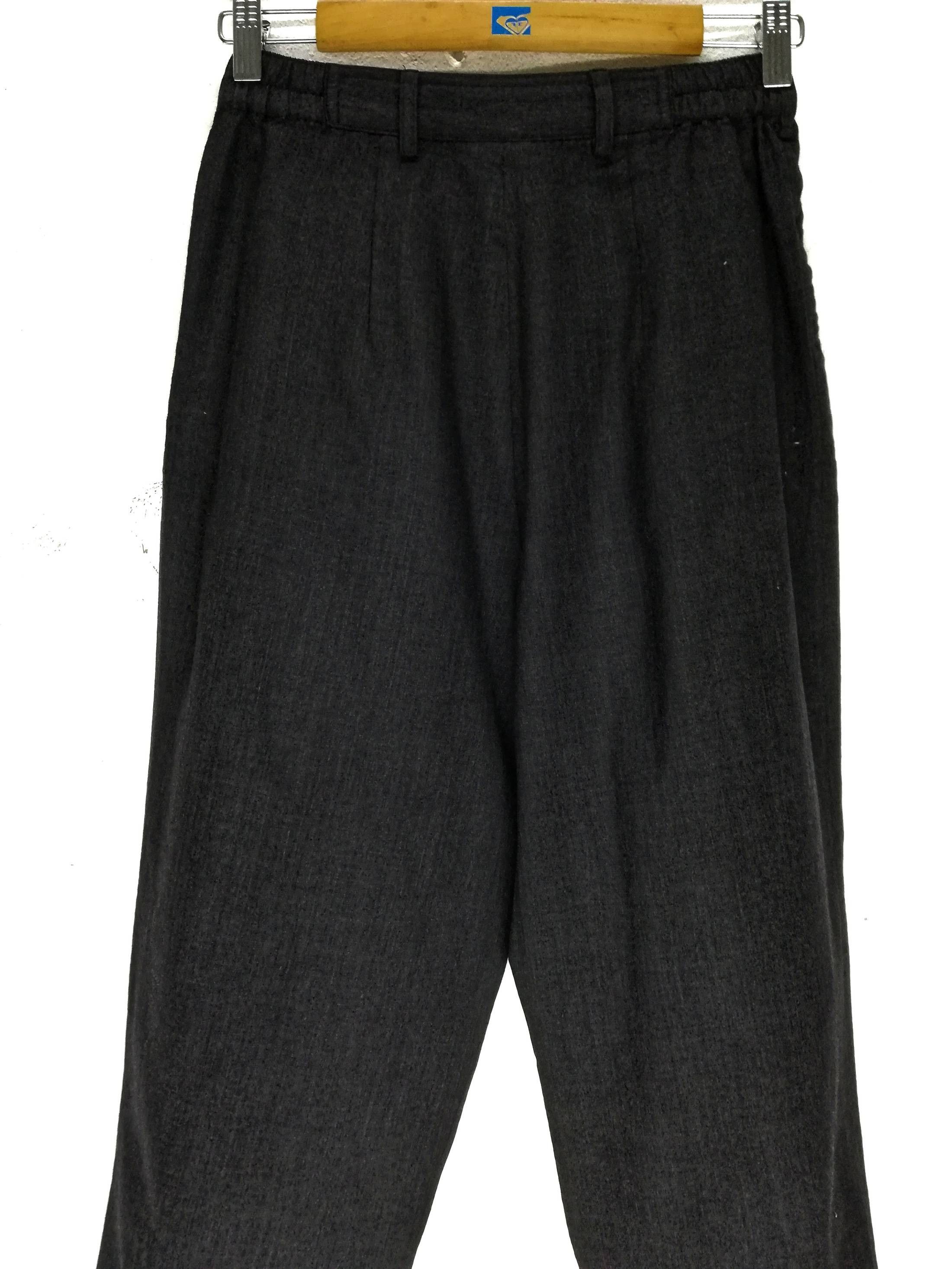 Hai Sporting Gear × Issey Miyake 🔥DOPE RARE 🇯🇵 ICONIC HSG Wool Black Trouser Casual Pants Size US 30 / EU 46 - 12 Thumbnail
