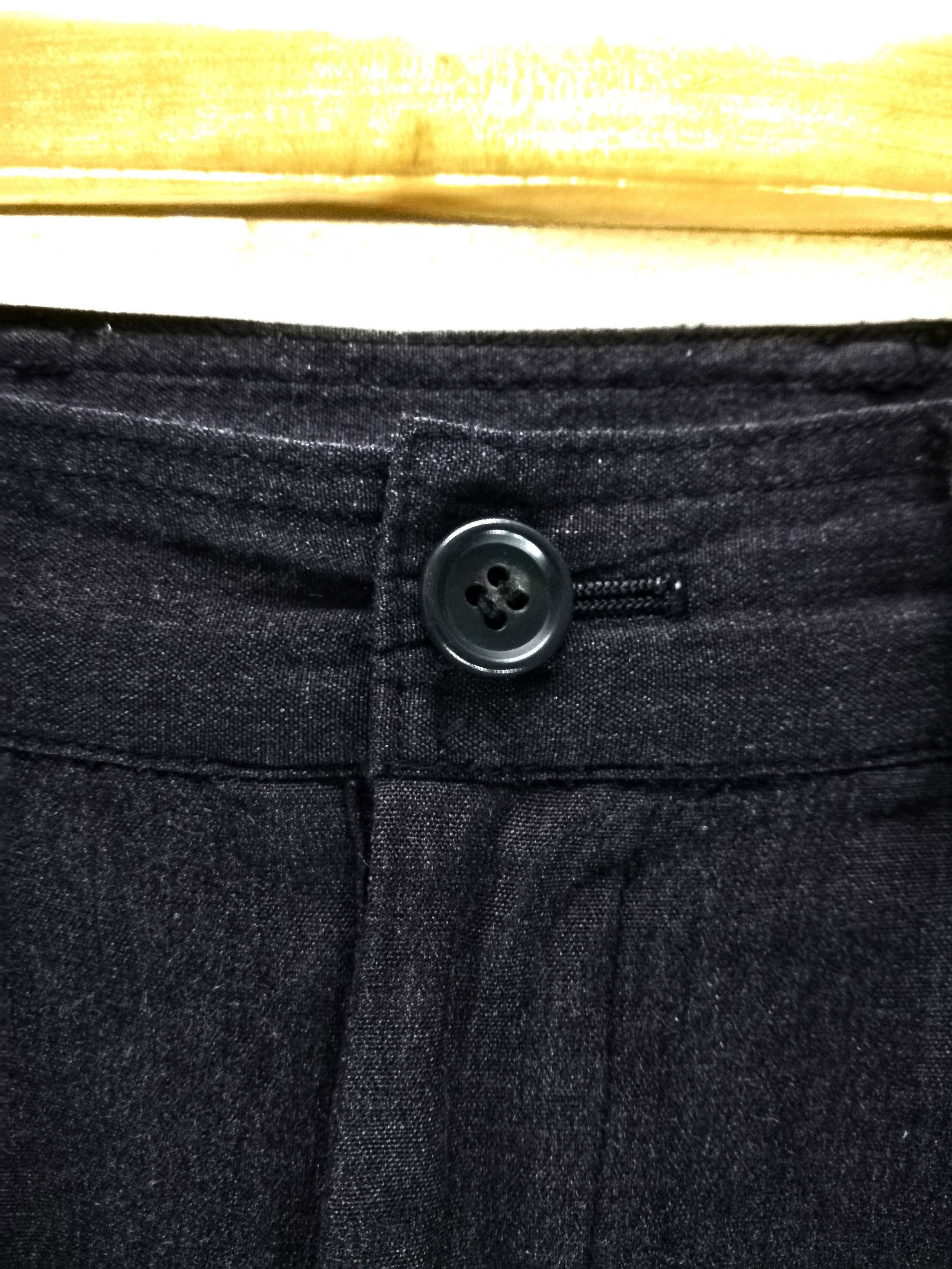 Hai Sporting Gear × Issey Miyake 🔥DOPE RARE 🇯🇵 ICONIC HSG Wool Black Trouser Casual Pants Size US 30 / EU 46 - 6 Thumbnail