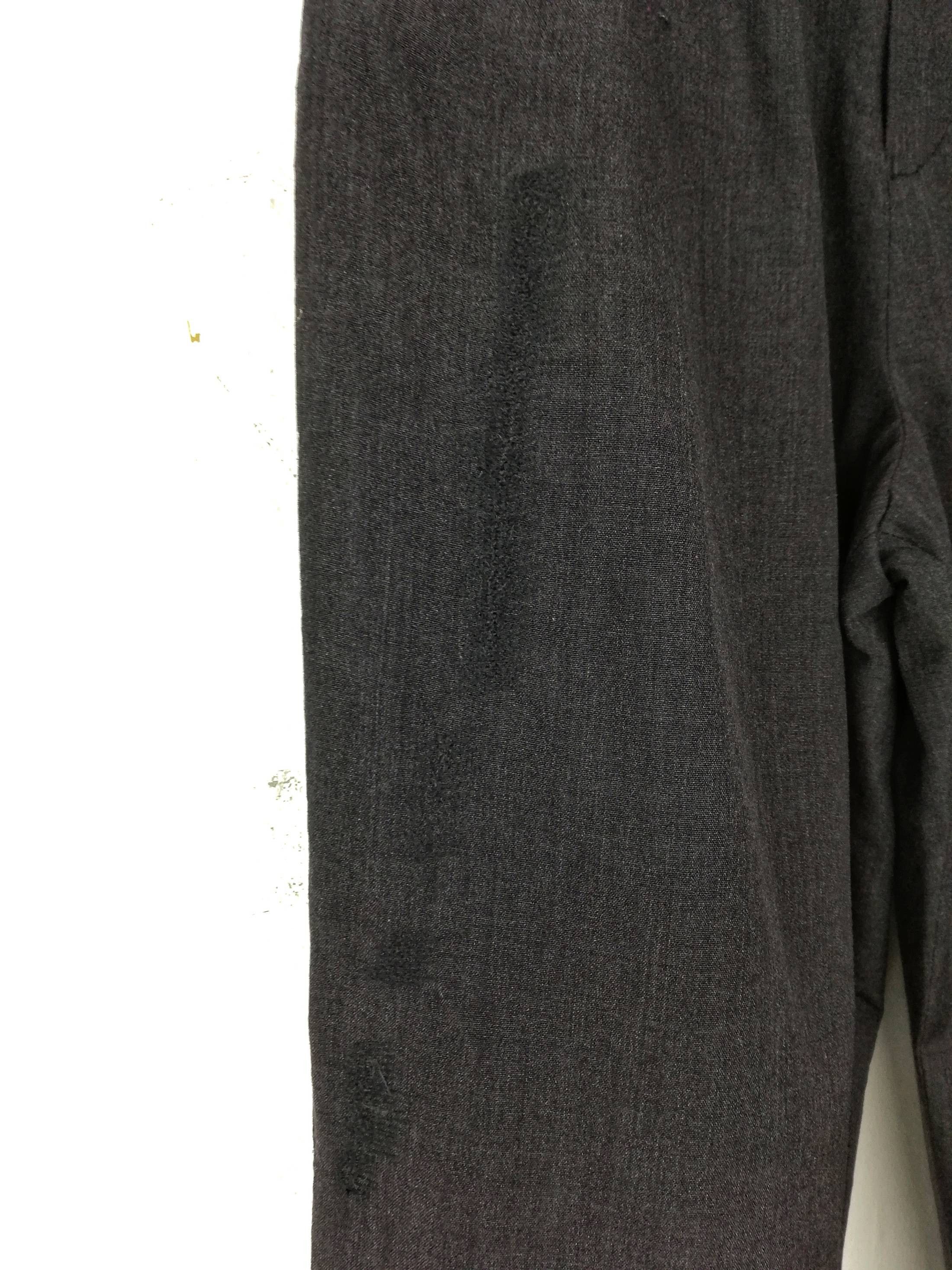 Hai Sporting Gear × Issey Miyake 🔥DOPE RARE 🇯🇵 ICONIC HSG Wool Black Trouser Casual Pants Size US 30 / EU 46 - 8 Thumbnail