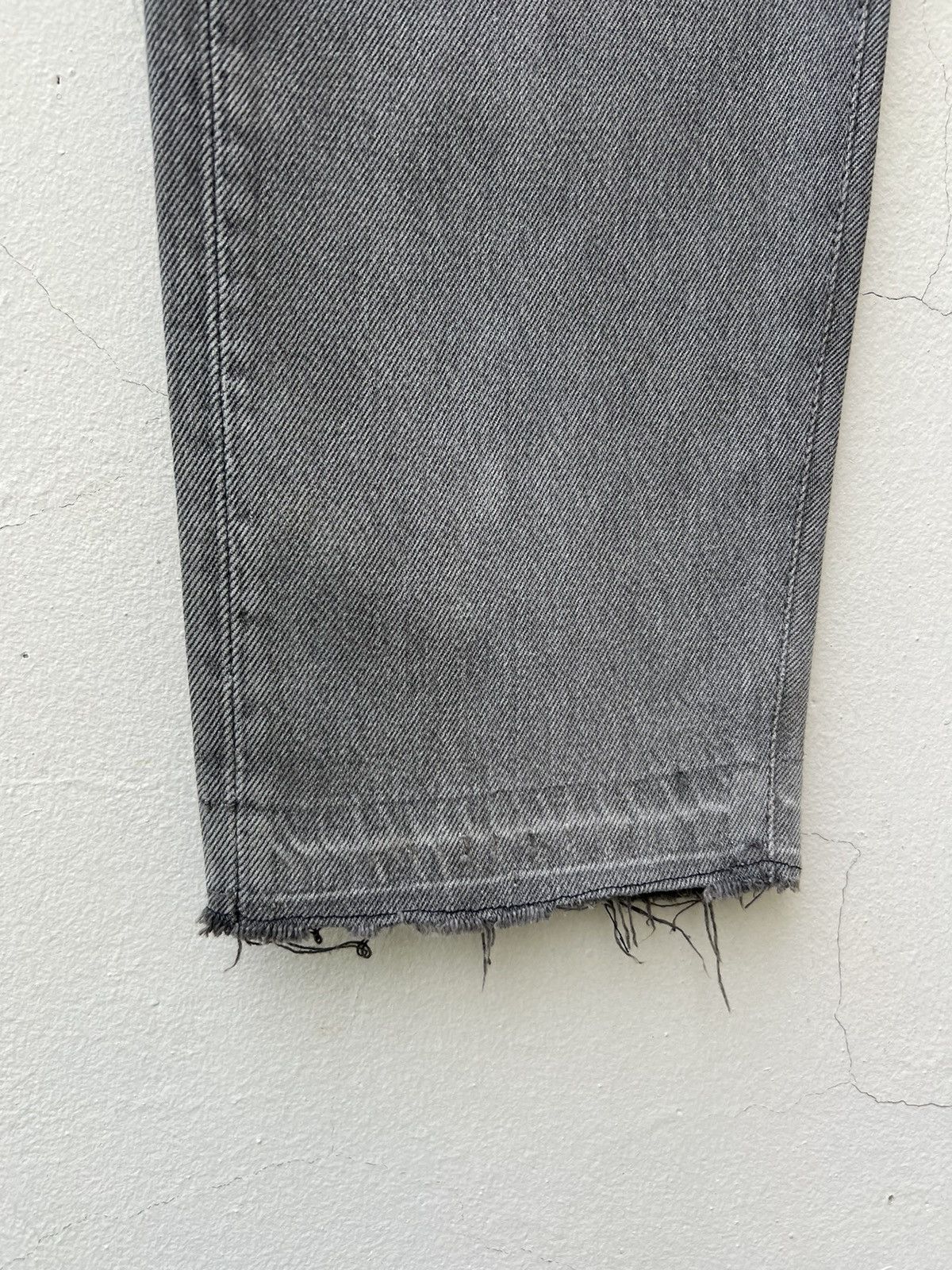Levi's Vintage 80s Levi’s 501 Faded Black Denim Jeans Size US 32 / EU 48 - 10 Thumbnail