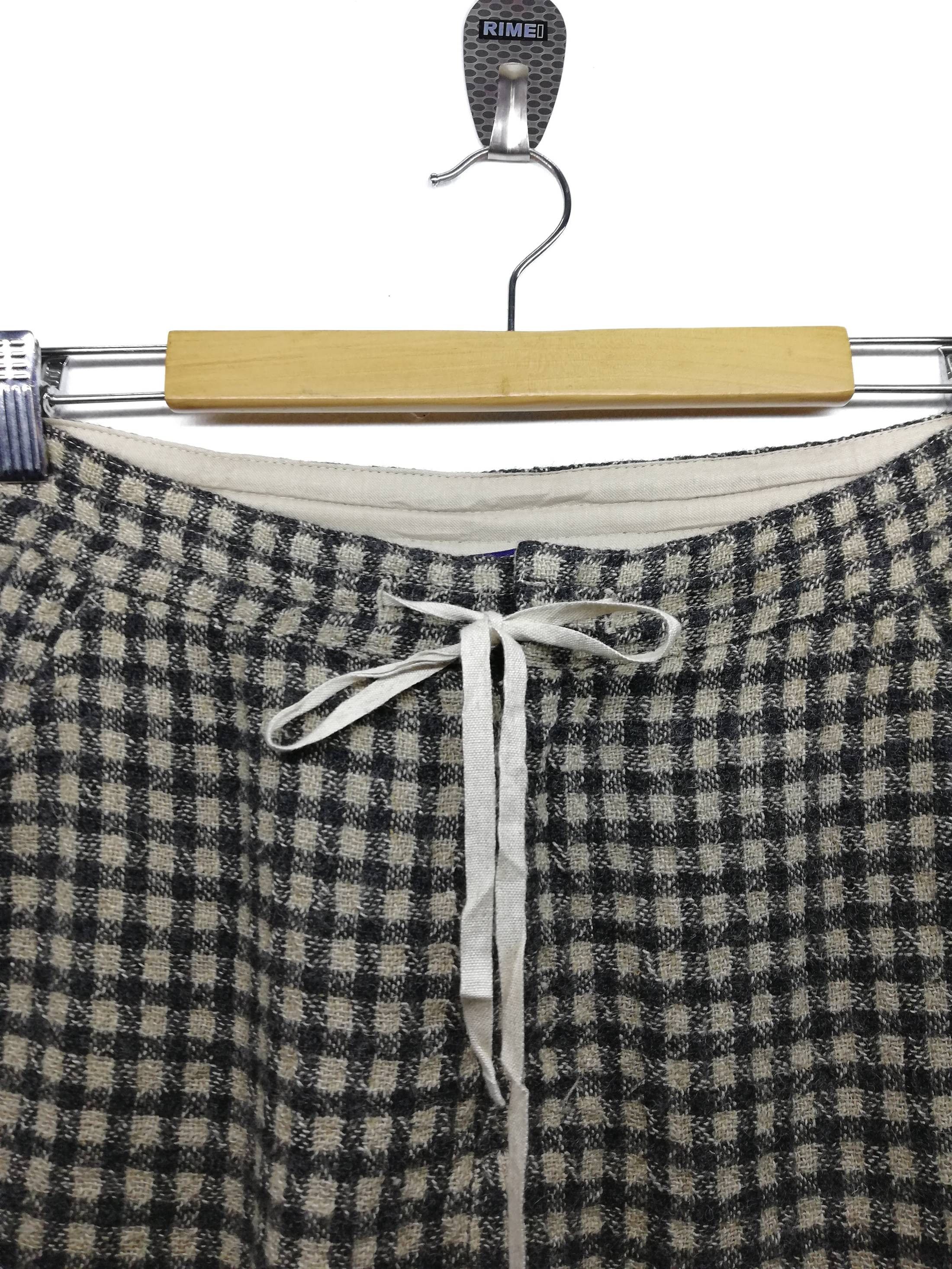 Japanese Brand × Journal Standard 🔥GRAIL Journal Standard Wool/Linen Checkered Casual Pants Size US 31 - 5 Thumbnail