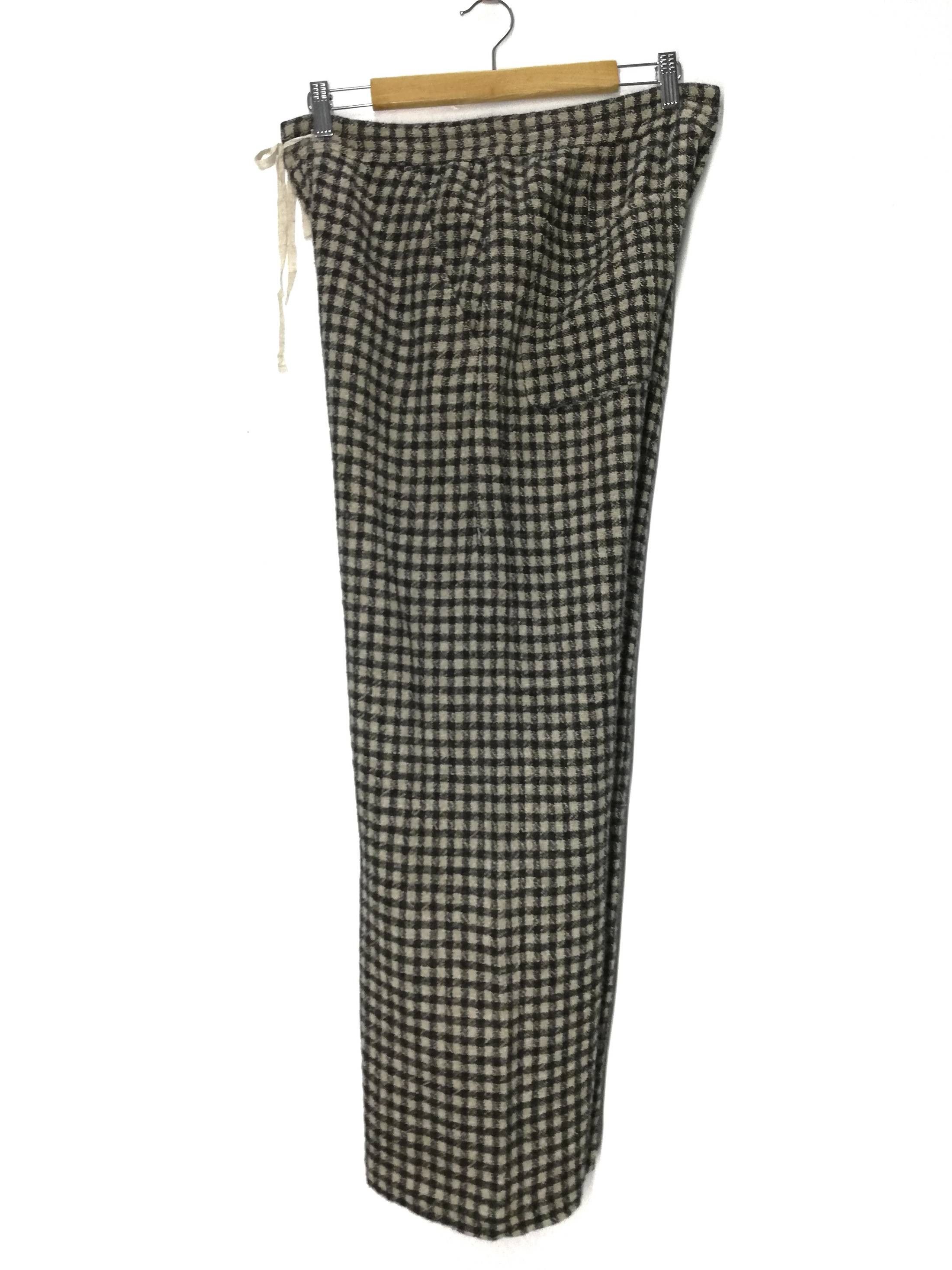 Japanese Brand × Journal Standard 🔥GRAIL Journal Standard Wool/Linen Checkered Casual Pants Size US 31 - 12 Thumbnail