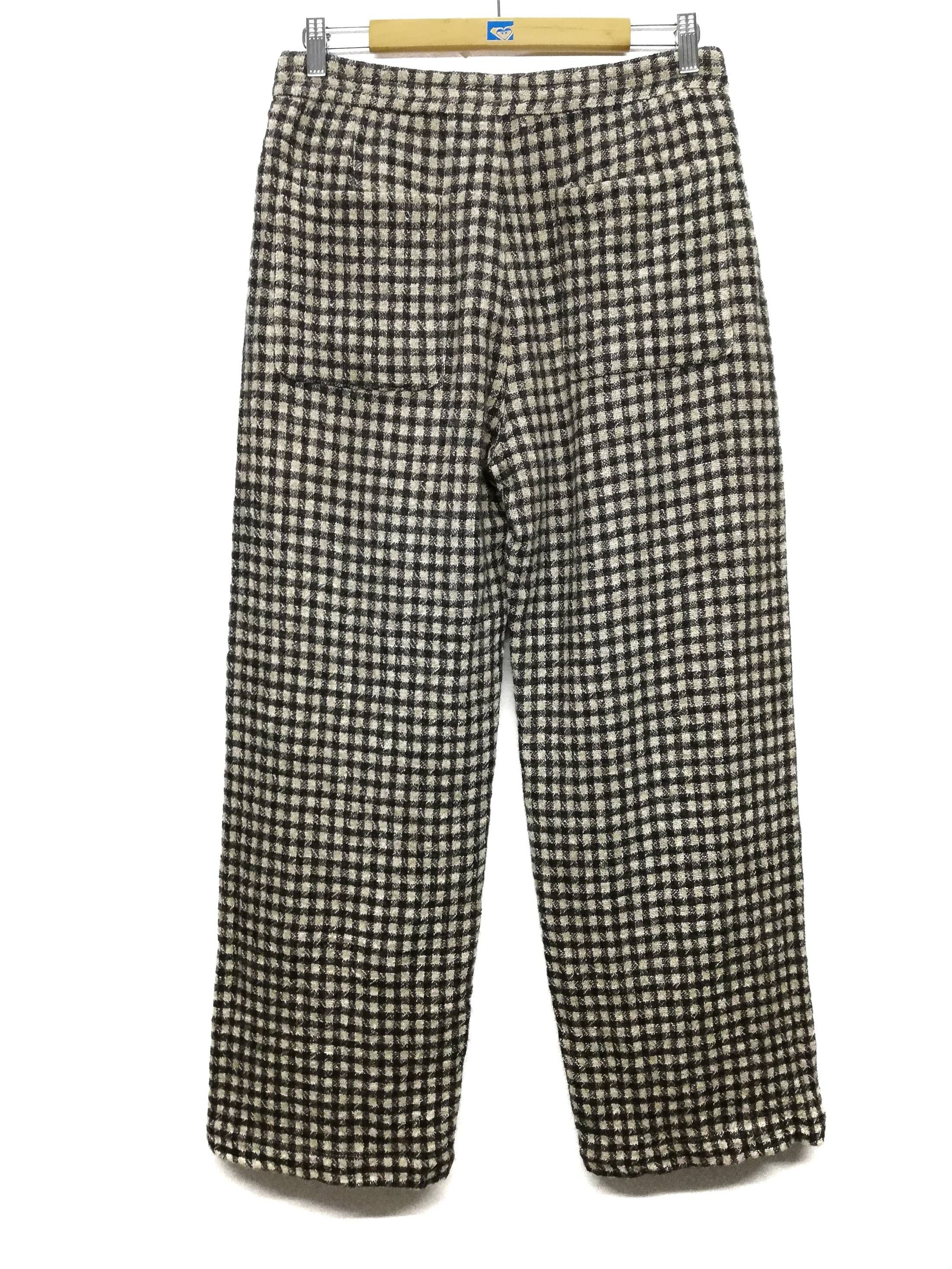 Japanese Brand × Journal Standard 🔥GRAIL Journal Standard Wool/Linen Checkered Casual Pants Size US 31 - 4 Thumbnail
