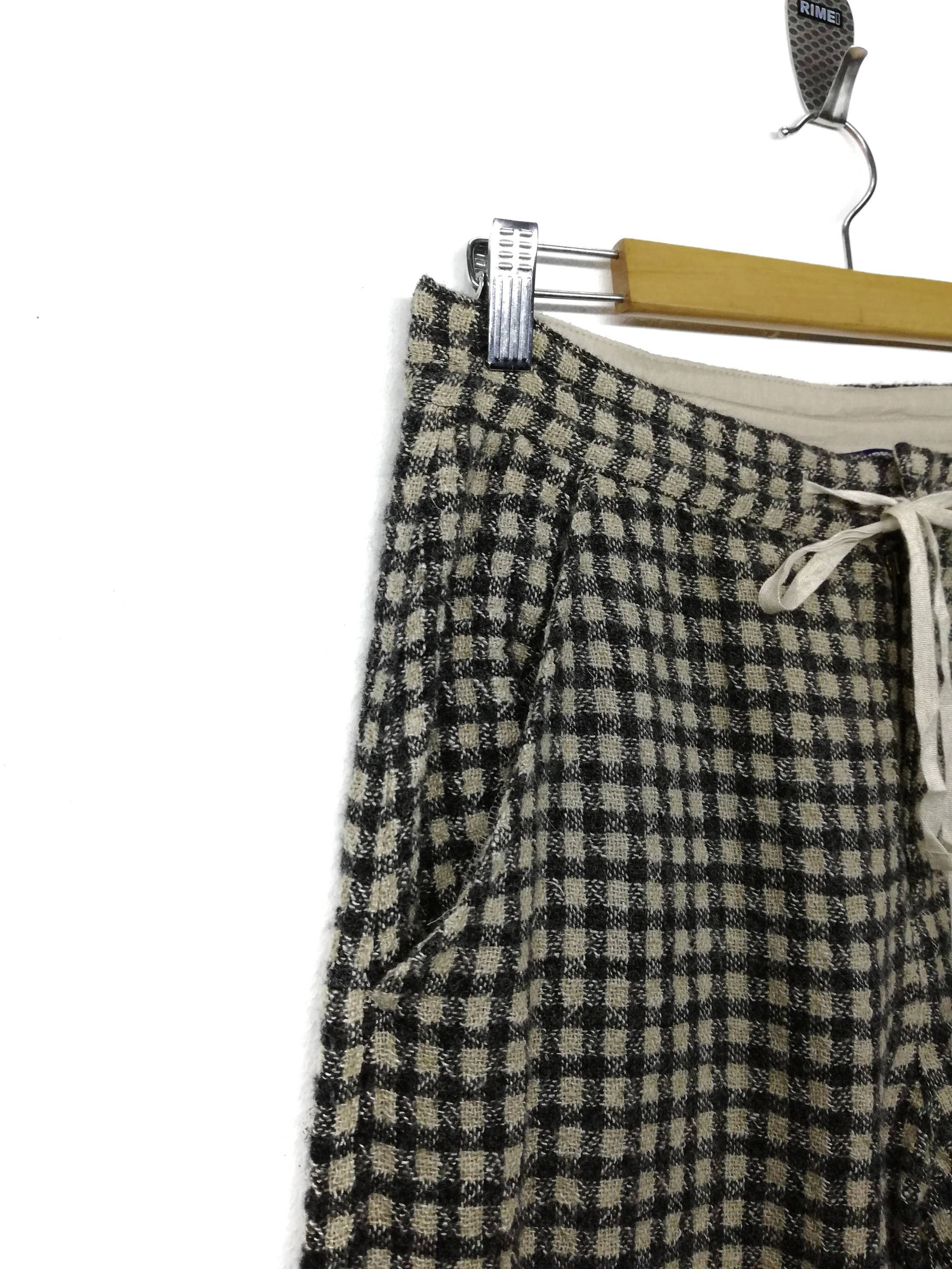 Japanese Brand × Journal Standard 🔥GRAIL Journal Standard Wool/Linen Checkered Casual Pants Size US 31 - 6 Thumbnail