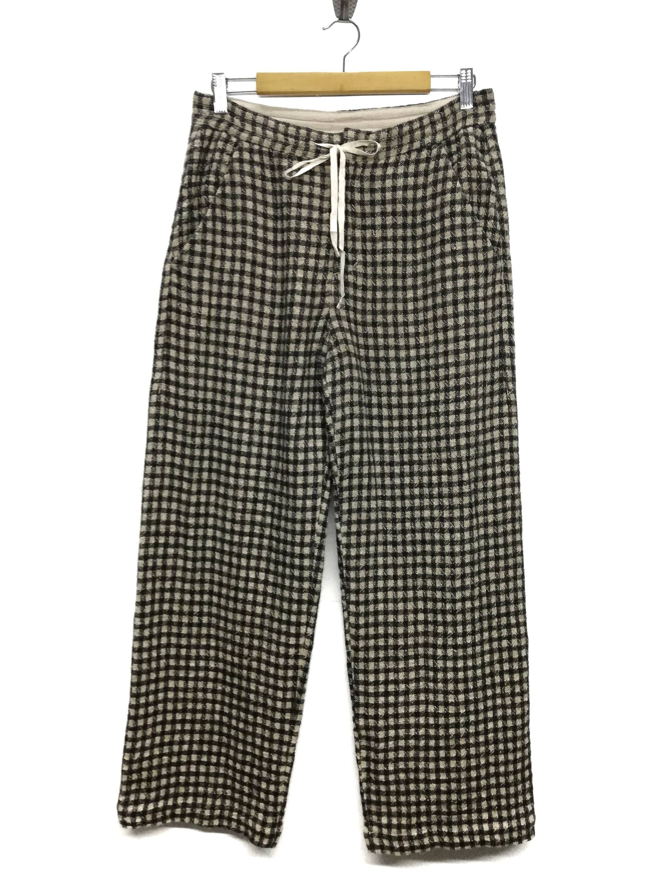 Japanese Brand × Journal Standard 🔥GRAIL Journal Standard Wool/Linen Checkered Casual Pants Size US 31 - 1 Thumbnail