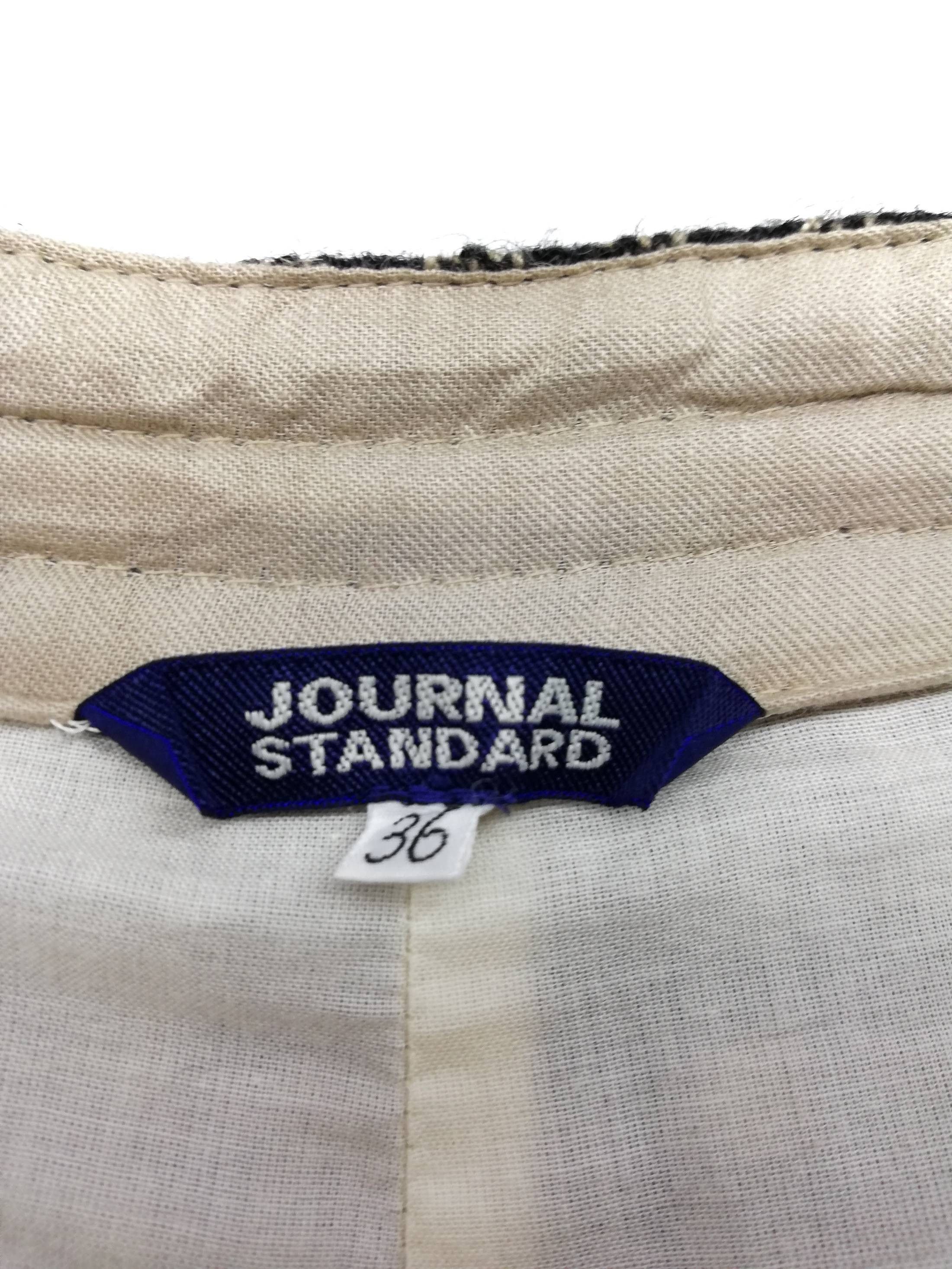 Japanese Brand × Journal Standard 🔥GRAIL Journal Standard Wool/Linen Checkered Casual Pants Size US 31 - 11 Thumbnail