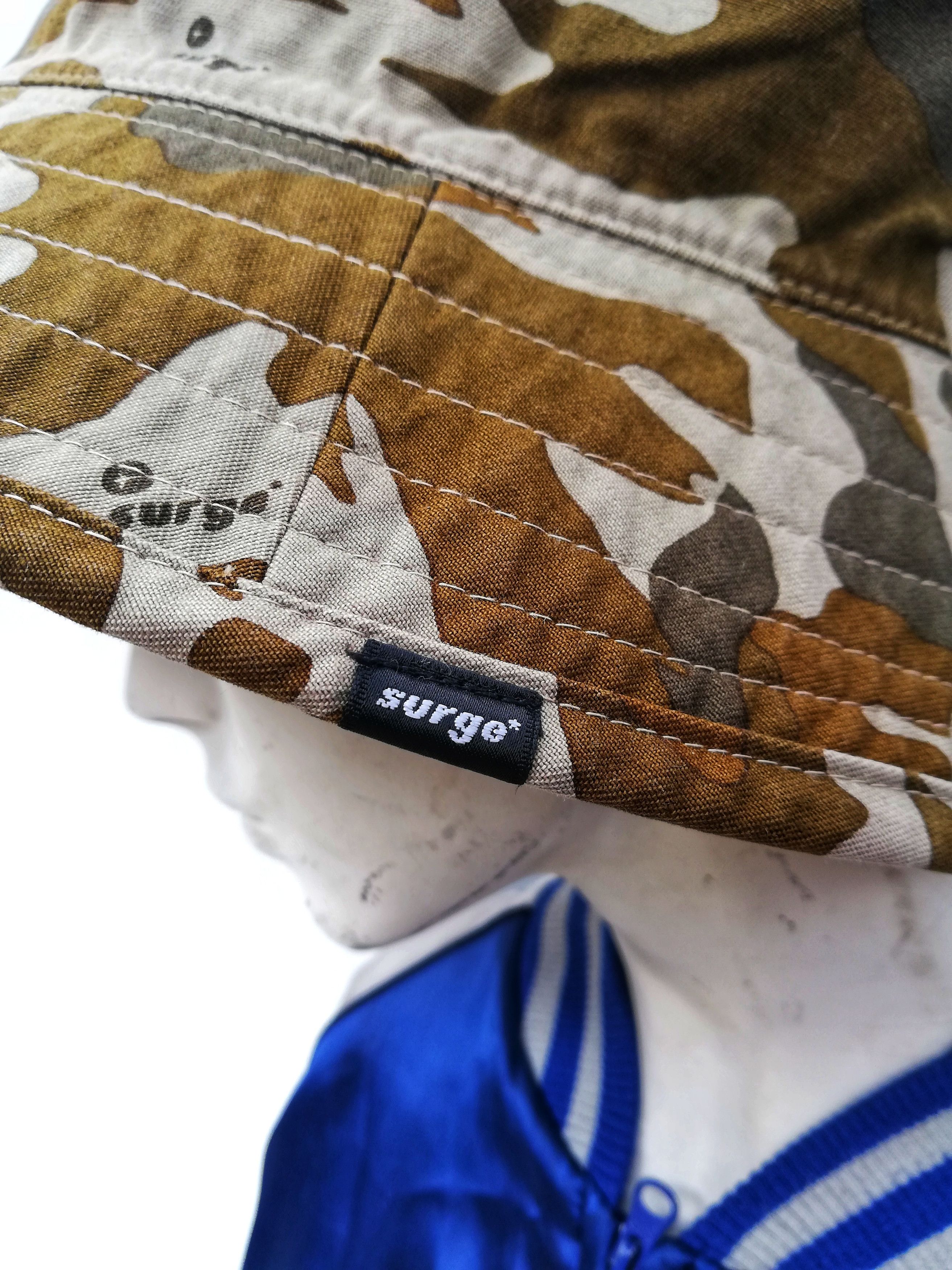 Japanese Brand 🔥SUMMER SALE 🏖 Surge* Camo Flag Reversible Bucket Hat Size ONE SIZE - 3 Thumbnail