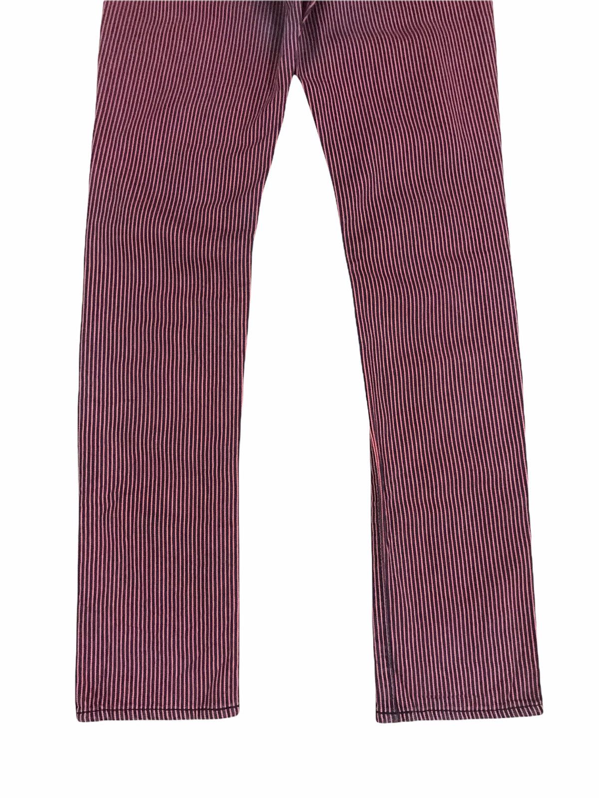 Japanese Brand Japanese Brand Moussy Stripes Skinny Seditionaries Style Size US 28 / EU 44 - 6 Thumbnail