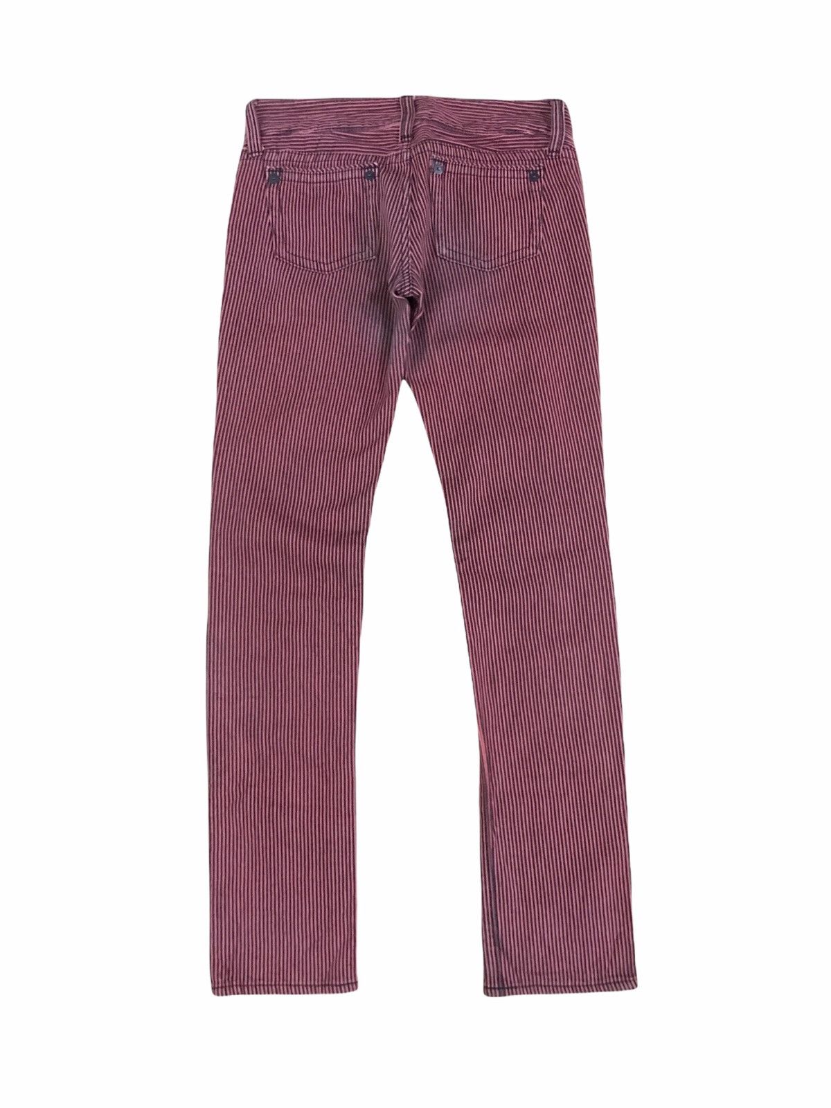 Japanese Brand Japanese Brand Moussy Stripes Skinny Seditionaries Style Size US 28 / EU 44 - 2 Thumbnail