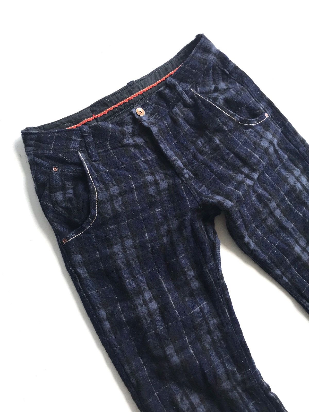 Japanese Brand Japanese Brand Cepo Work & Workers Tartan Checked Pants Size US 30 / EU 46 - 5 Thumbnail