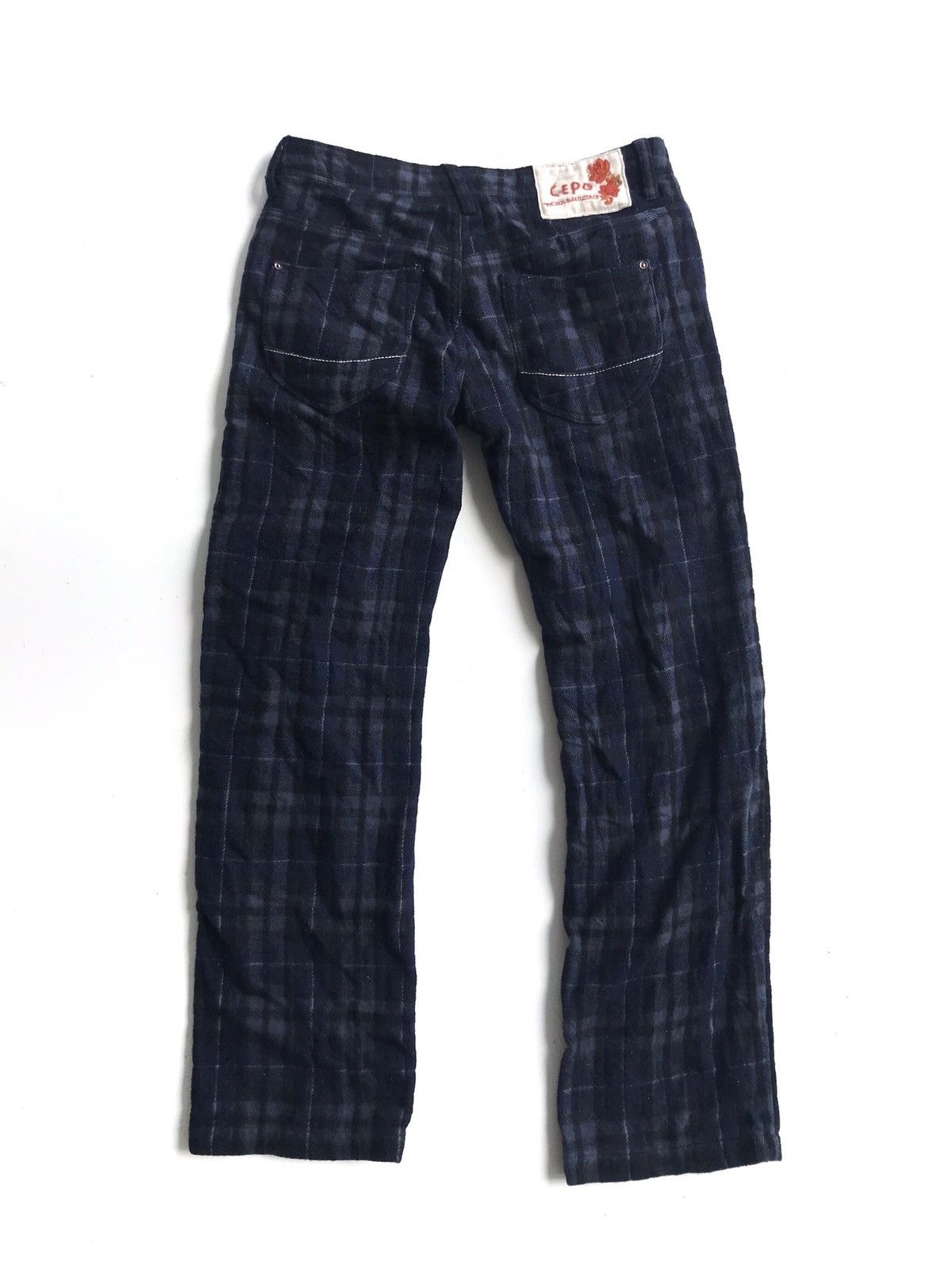 Japanese Brand Japanese Brand Cepo Work & Workers Tartan Checked Pants Size US 30 / EU 46 - 3 Thumbnail