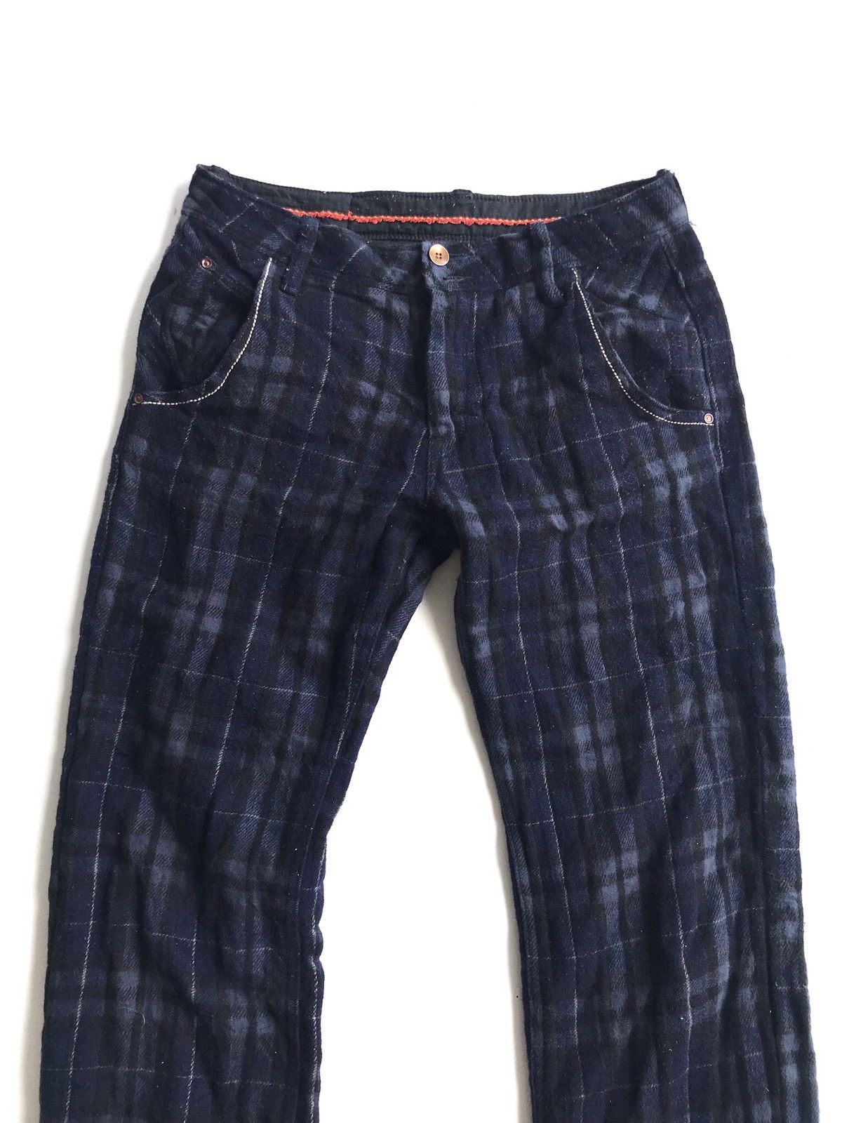 Japanese Brand Japanese Brand Cepo Work & Workers Tartan Checked Pants Size US 30 / EU 46 - 1 Thumbnail