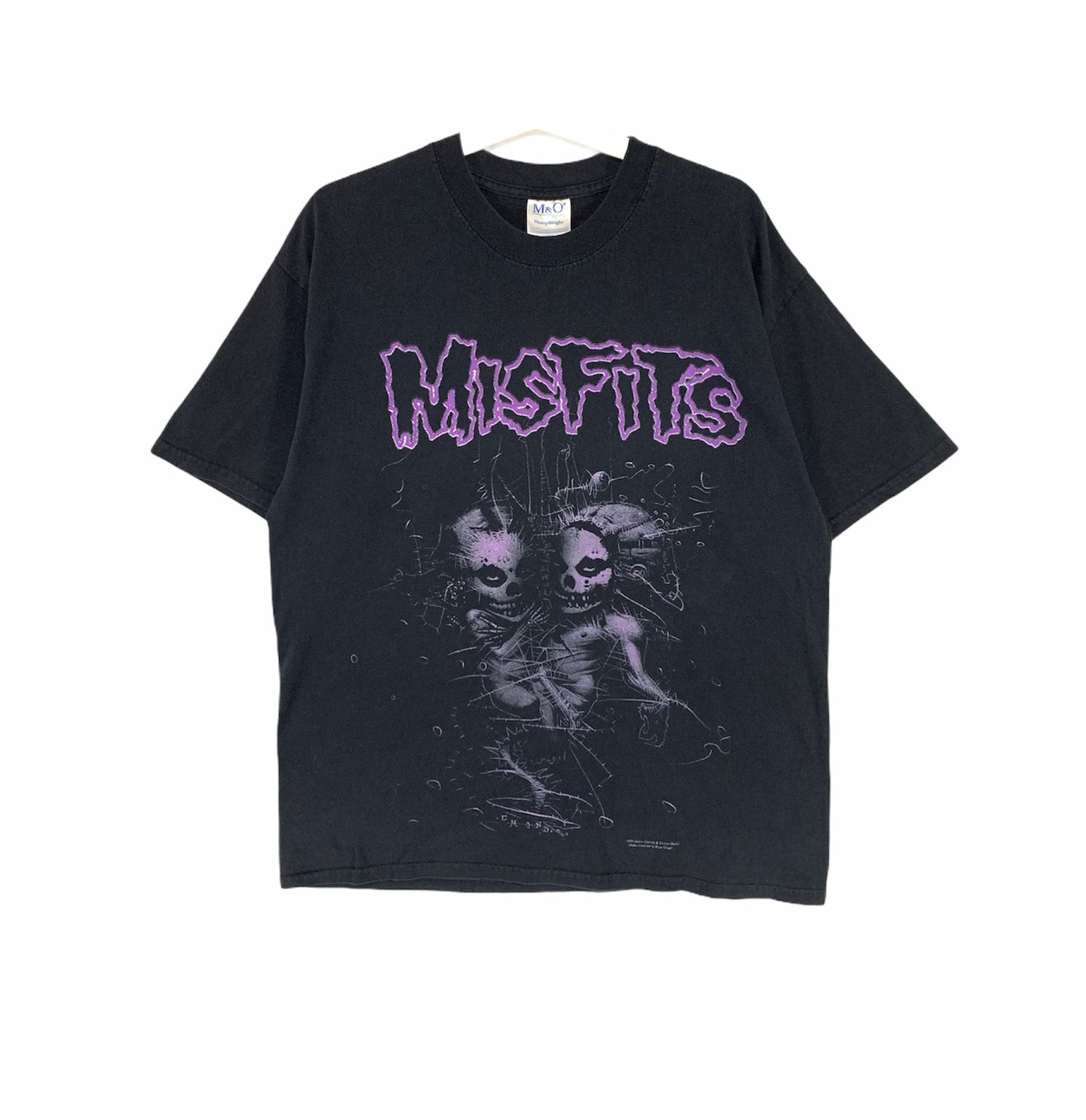 Band Tees × Vintage Misfits violent world punk concert tour vintage 90s tshirt Size US L / EU 52-54 / 3 - 1 Thumbnail