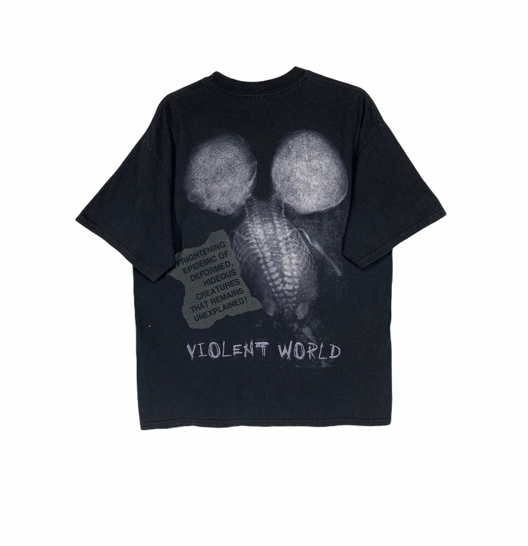 Band Tees × Vintage Misfits violent world punk concert tour vintage 90s tshirt Size US L / EU 52-54 / 3 - 2 Thumbnail