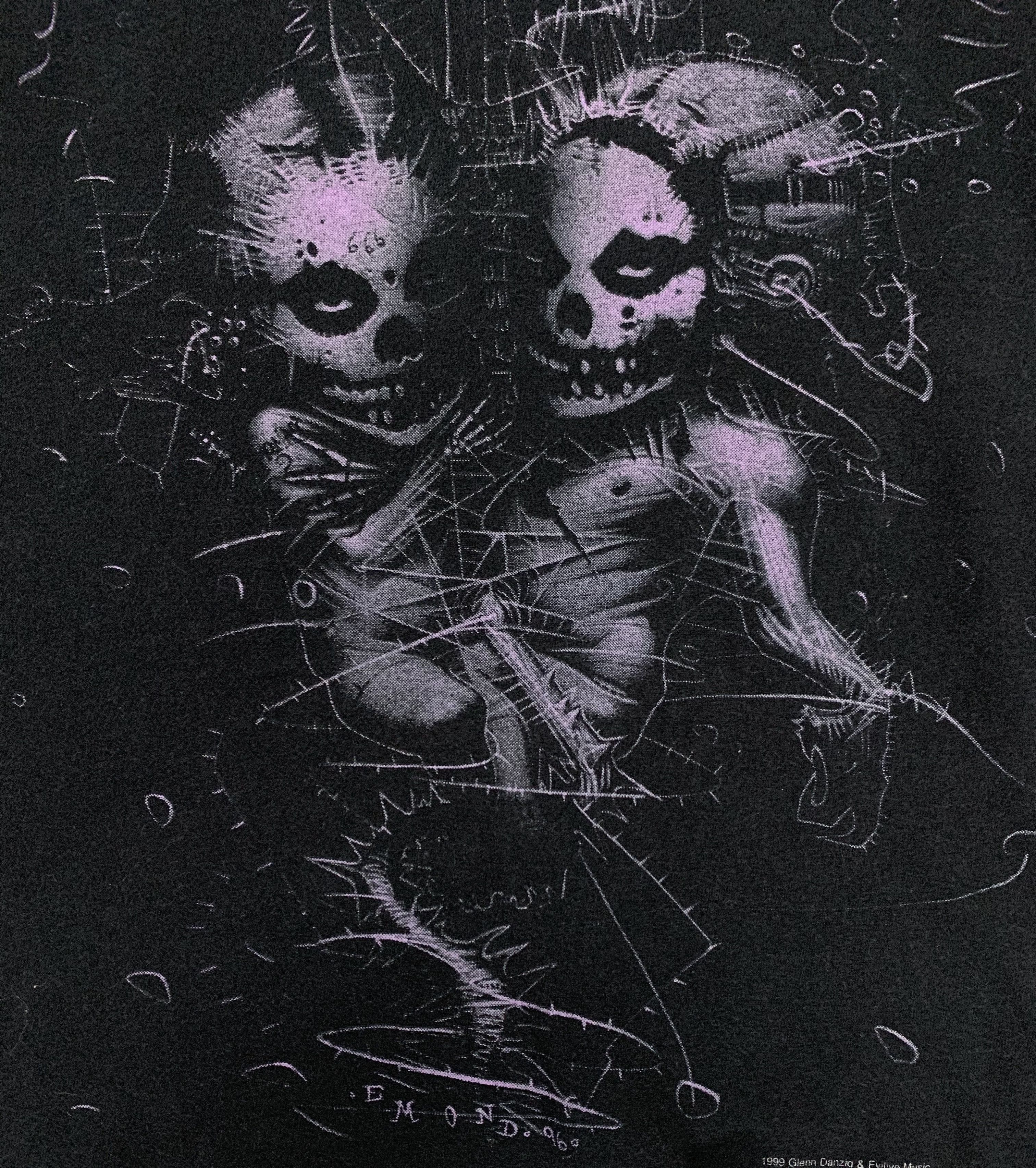 Band Tees × Vintage Misfits violent world punk concert tour vintage 90s tshirt Size US L / EU 52-54 / 3 - 4 Thumbnail