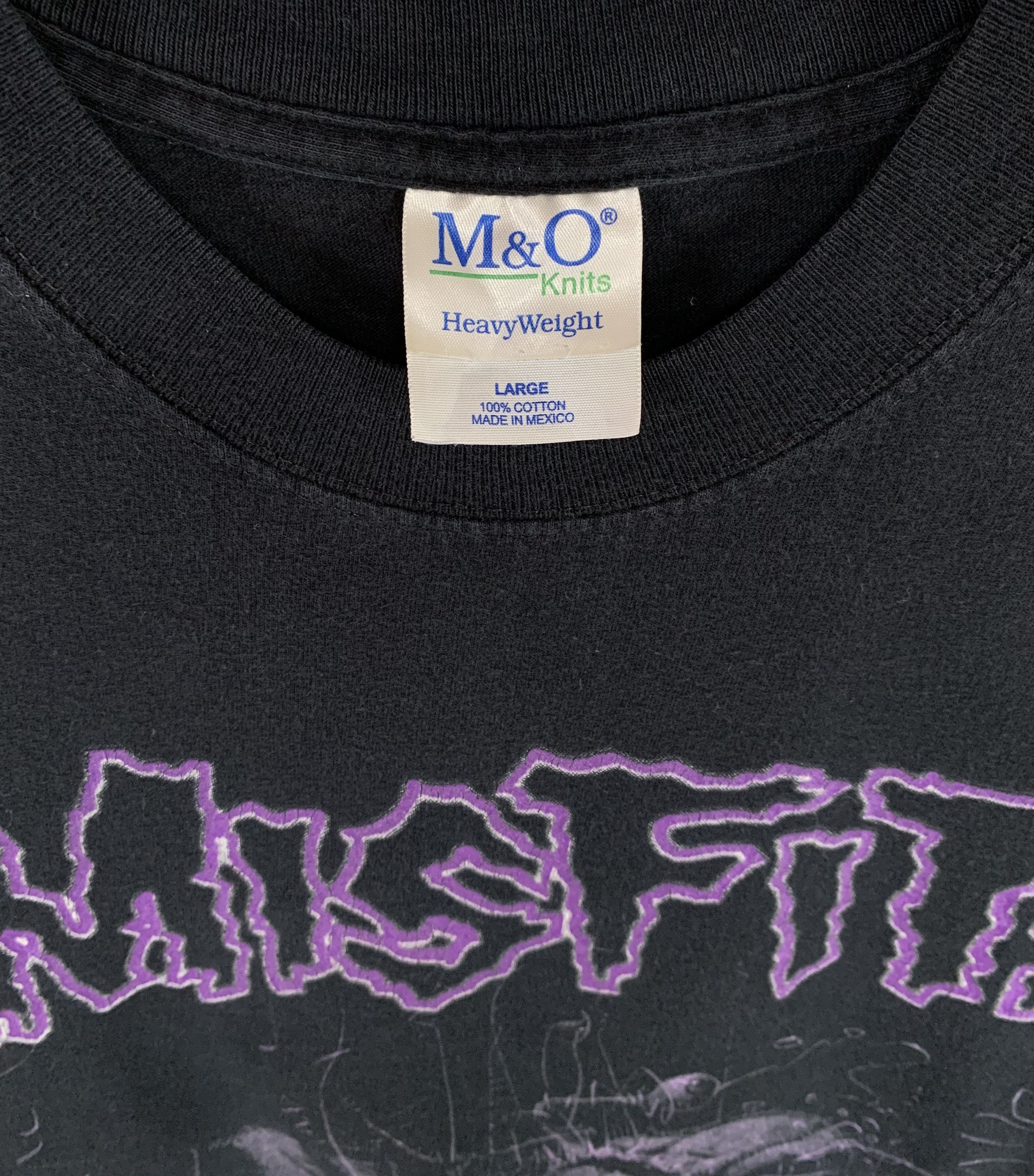 Band Tees × Vintage Misfits violent world punk concert tour vintage 90s tshirt Size US L / EU 52-54 / 3 - 9 Thumbnail