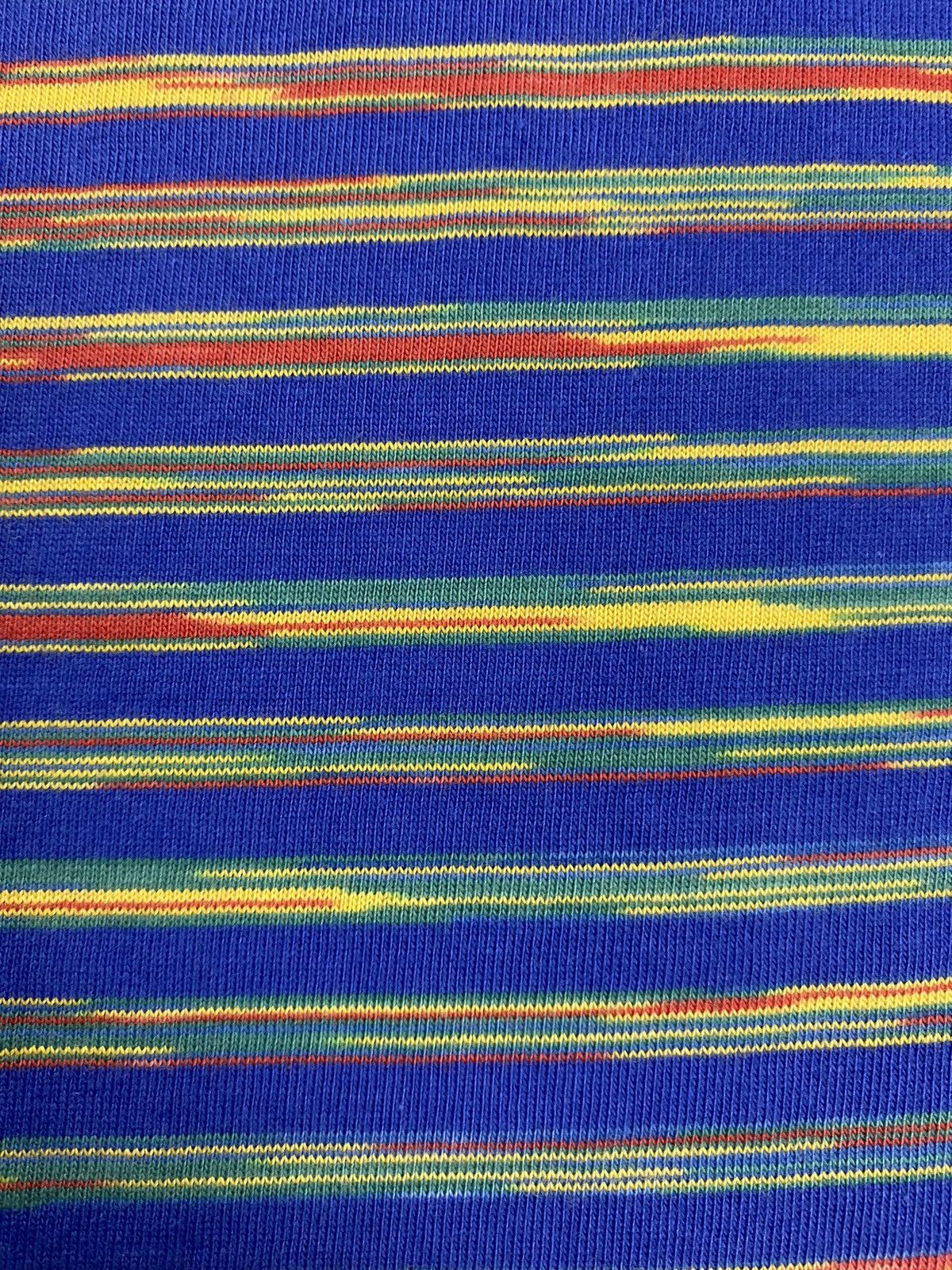 Supreme Supreme Static Rainbow Embroidered Tee Shirt Blue Medium Size US M / EU 48-50 / 2 - 9 Thumbnail