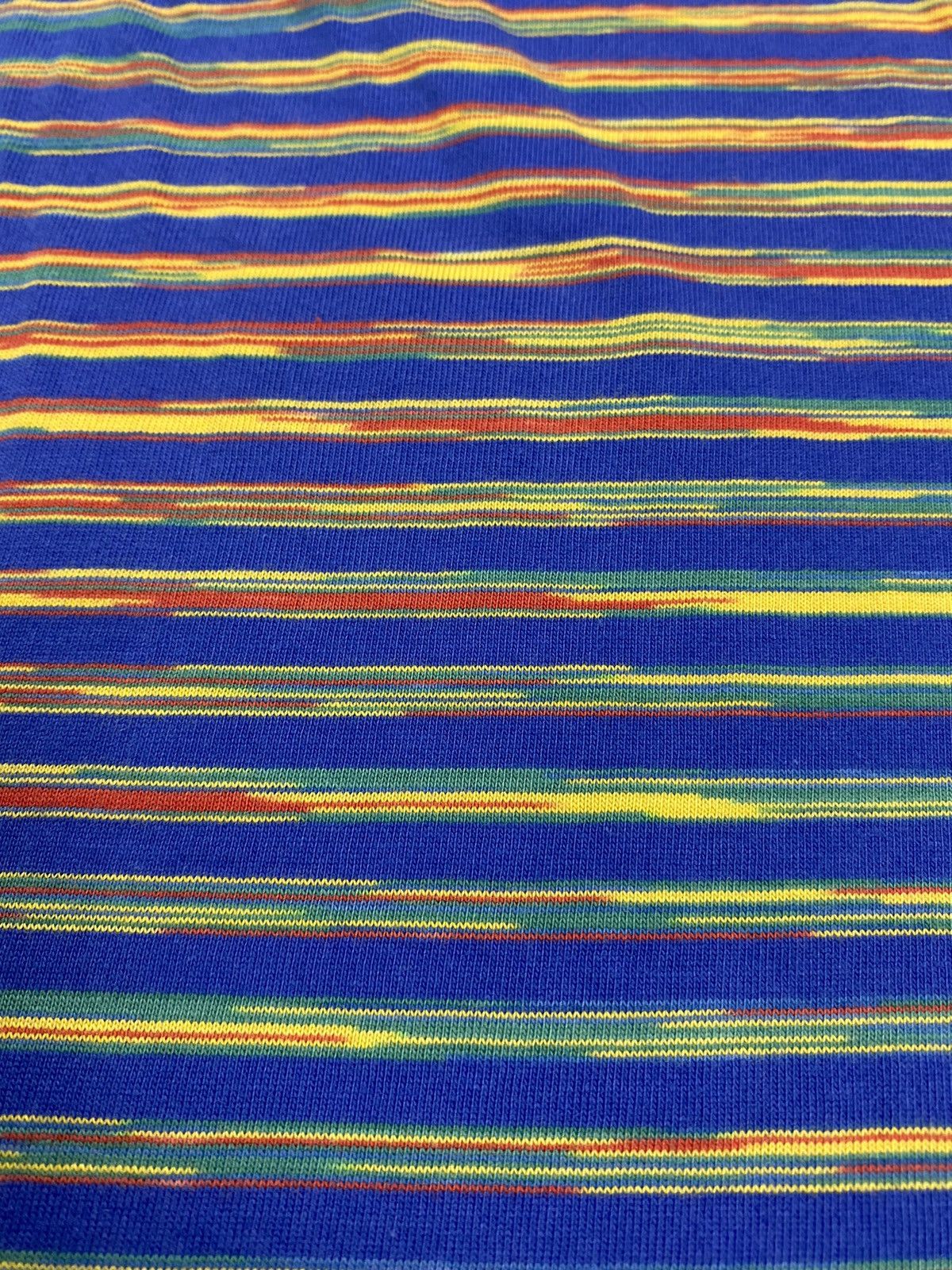 Supreme Supreme Static Rainbow Embroidered Tee Shirt Blue Medium Size US M / EU 48-50 / 2 - 8 Thumbnail