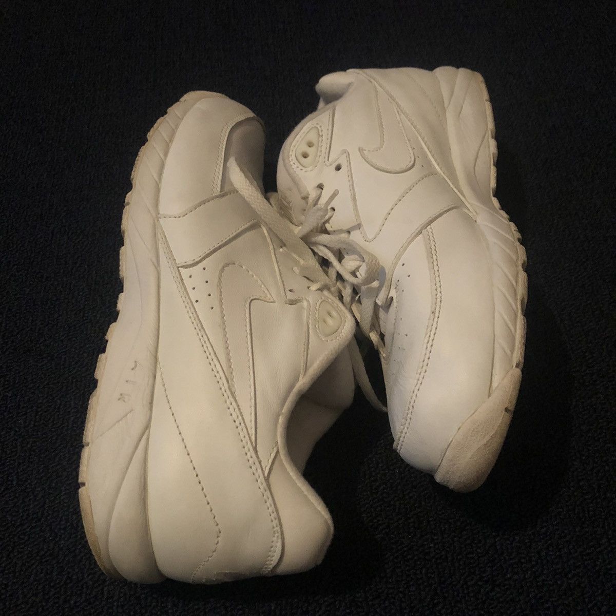 Nike Vintage Rare 1995 Nike Air Max Swoosh Tennis Shoes Aces Size US 9 / EU 42 - 3 Thumbnail