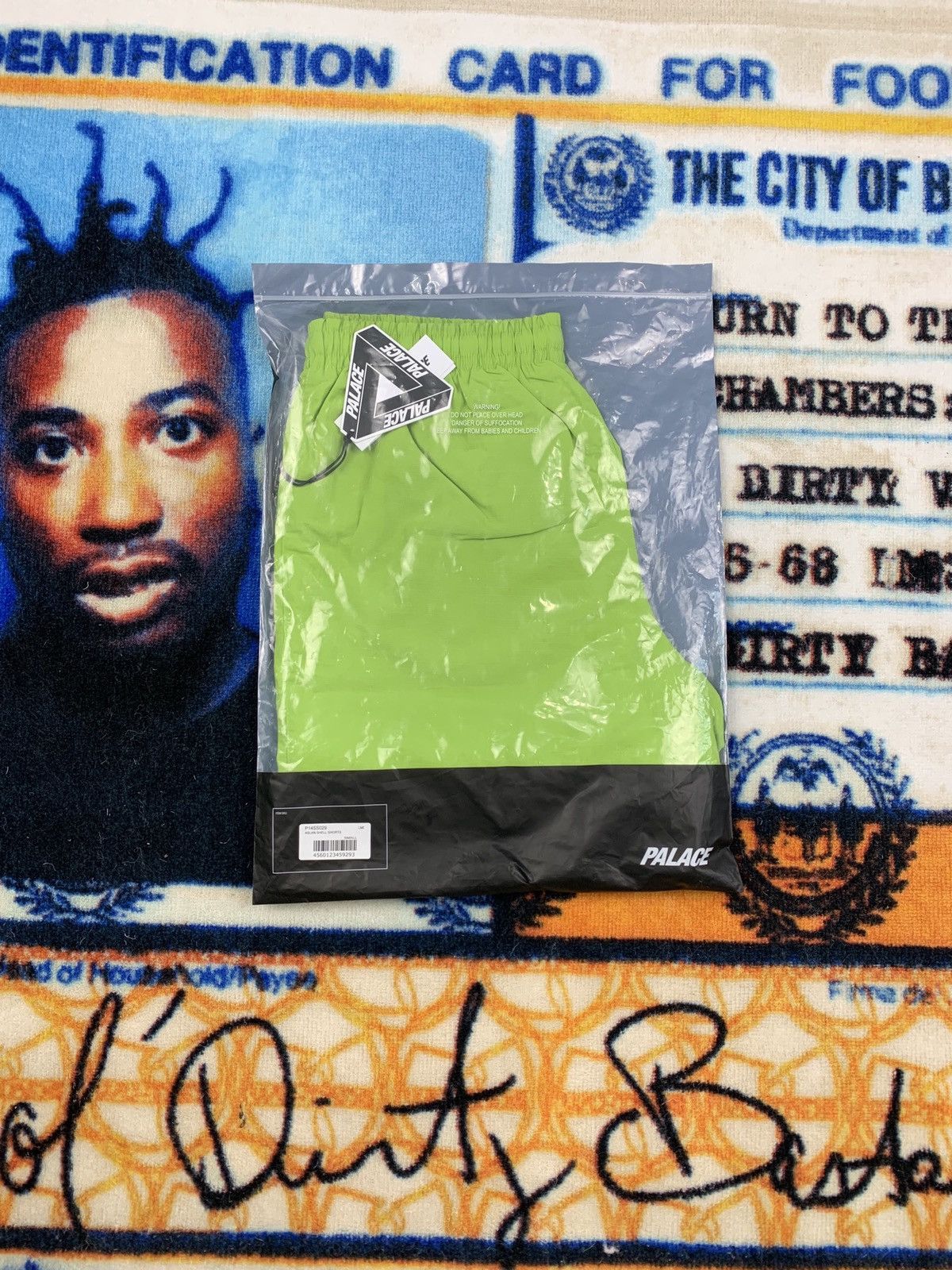 Palace Aslan Shell Shorts Lime Small