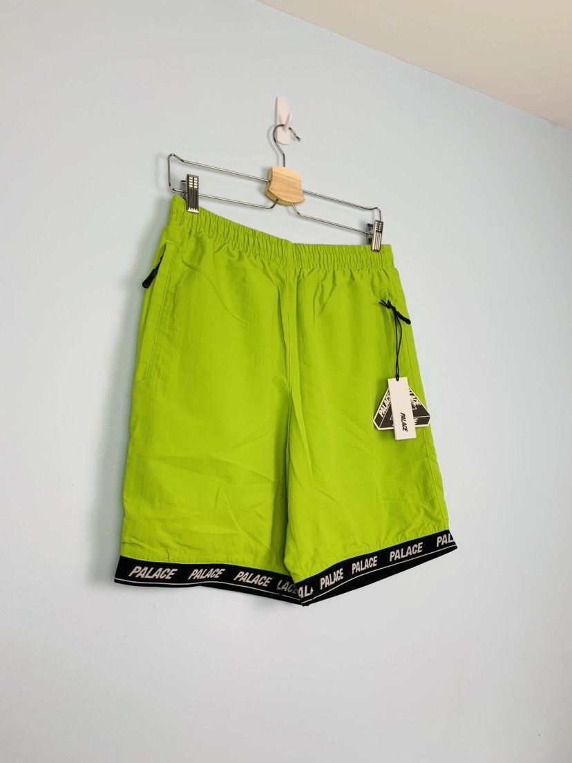 image of Palace Aslan Shell Shorts Lime Small, Men's (Size 28)