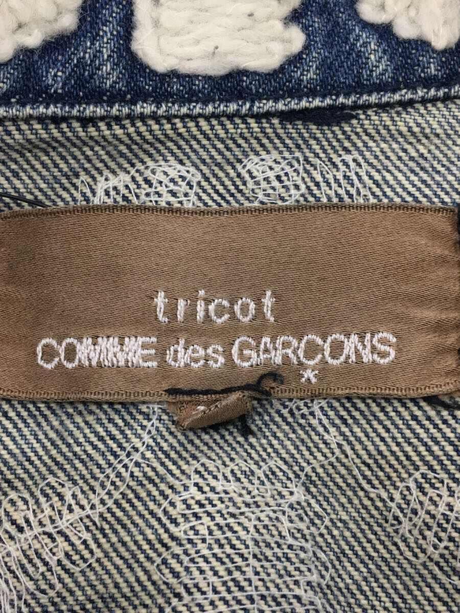Comme des Garcons AD2001 Flower Stitch Denim Jacket Size US S / EU 44-46 / 1 - 4 Thumbnail