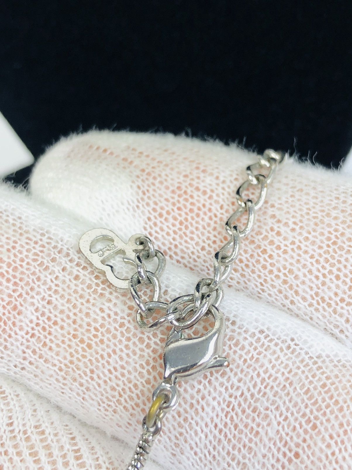 Dior Dior encrusted heart necklace Size ONE SIZE - 4 Thumbnail