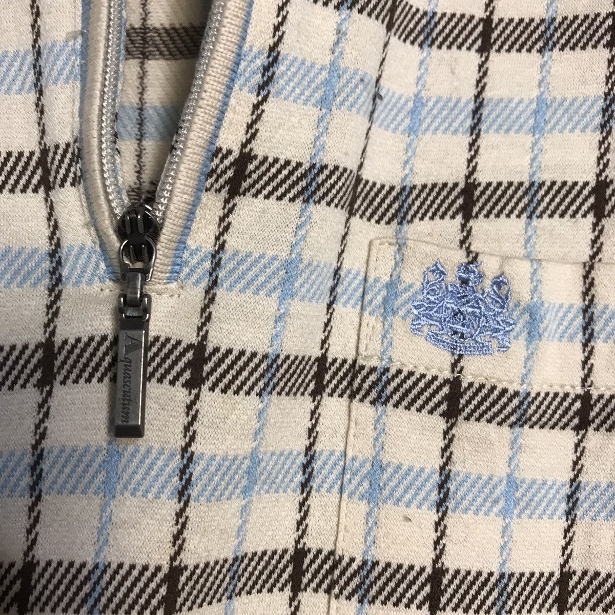 Aquascutum Aquascutum half zip polo shirt Size US M / EU 48-50 / 2 - 3 Thumbnail