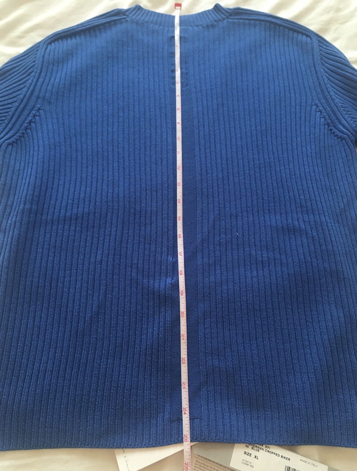 Rick Owens × Rick Owens Drkshdw NEW 🔥 M,L,XL FISHERMAN BIKER WOOL KNIT CROPPED TECUATL CARTI Size US XL / EU 56 / 4 - 14 Thumbnail