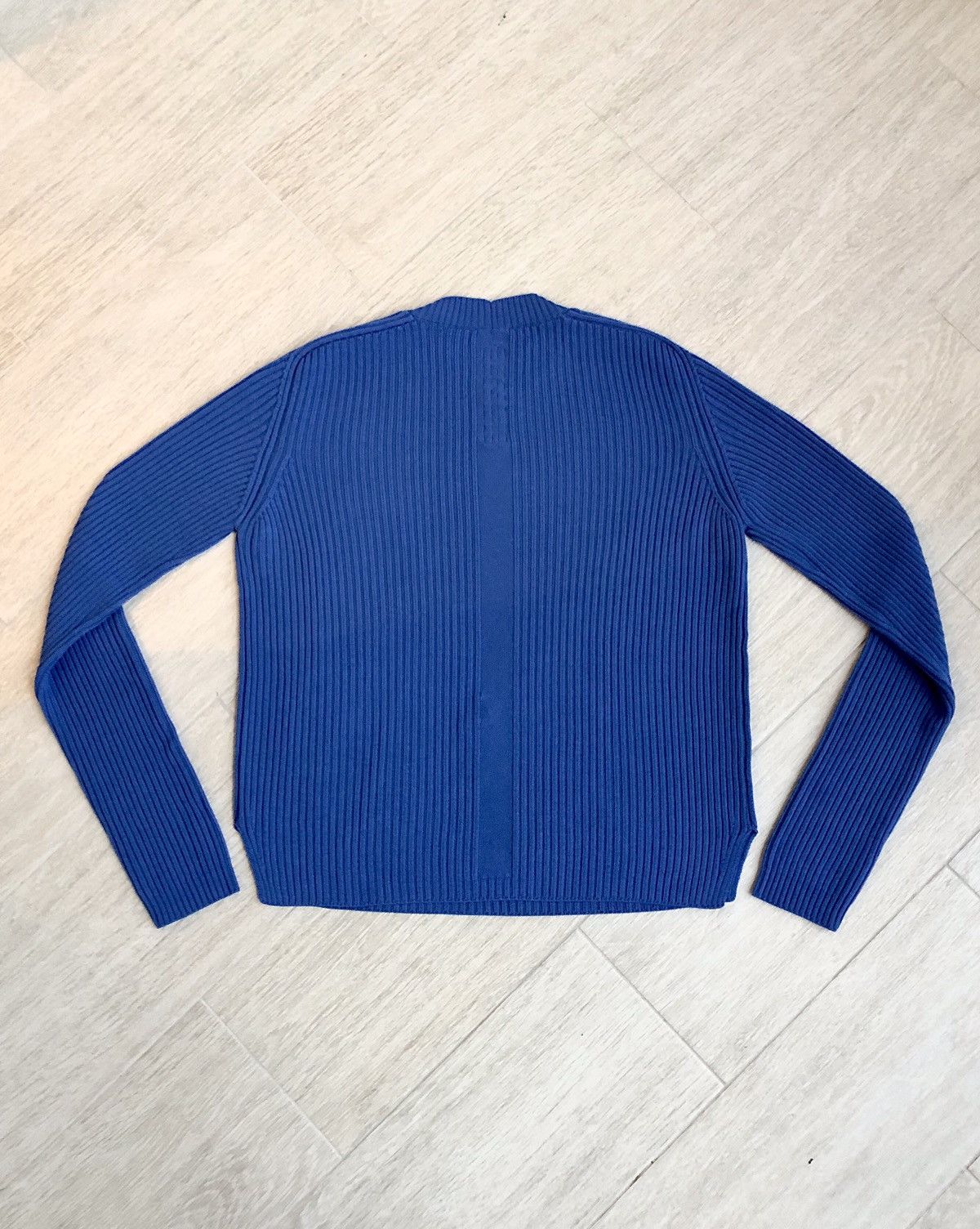 Rick Owens × Rick Owens Drkshdw NEW 🔥 M,L,XL FISHERMAN BIKER WOOL KNIT CROPPED TECUATL CARTI Size US XL / EU 56 / 4 - 2 Thumbnail
