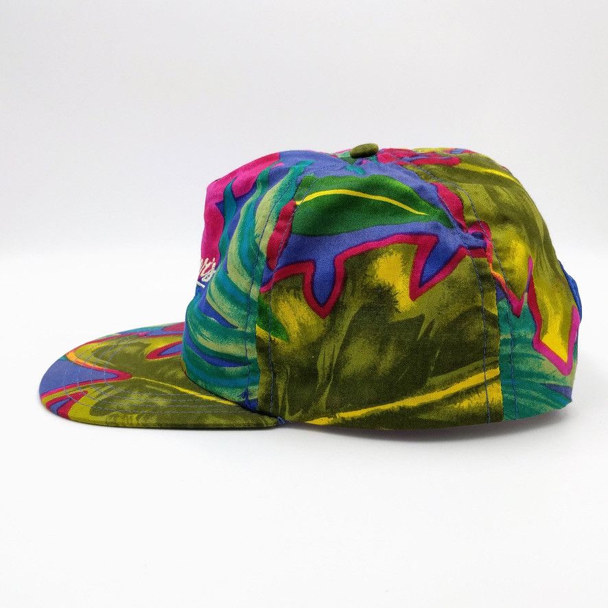 Vintage Vintage Schreiner's Iris Gardens Hawaiian Trucker Hat Size ONE SIZE - 5 Thumbnail