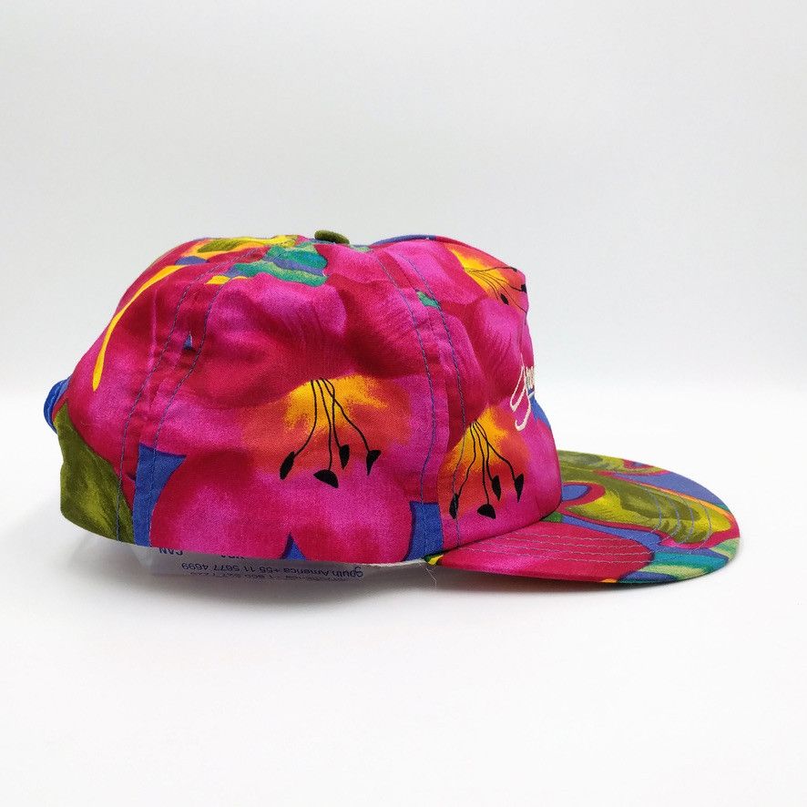 Vintage Vintage Schreiner's Iris Gardens Hawaiian Trucker Hat Size ONE SIZE - 6 Thumbnail