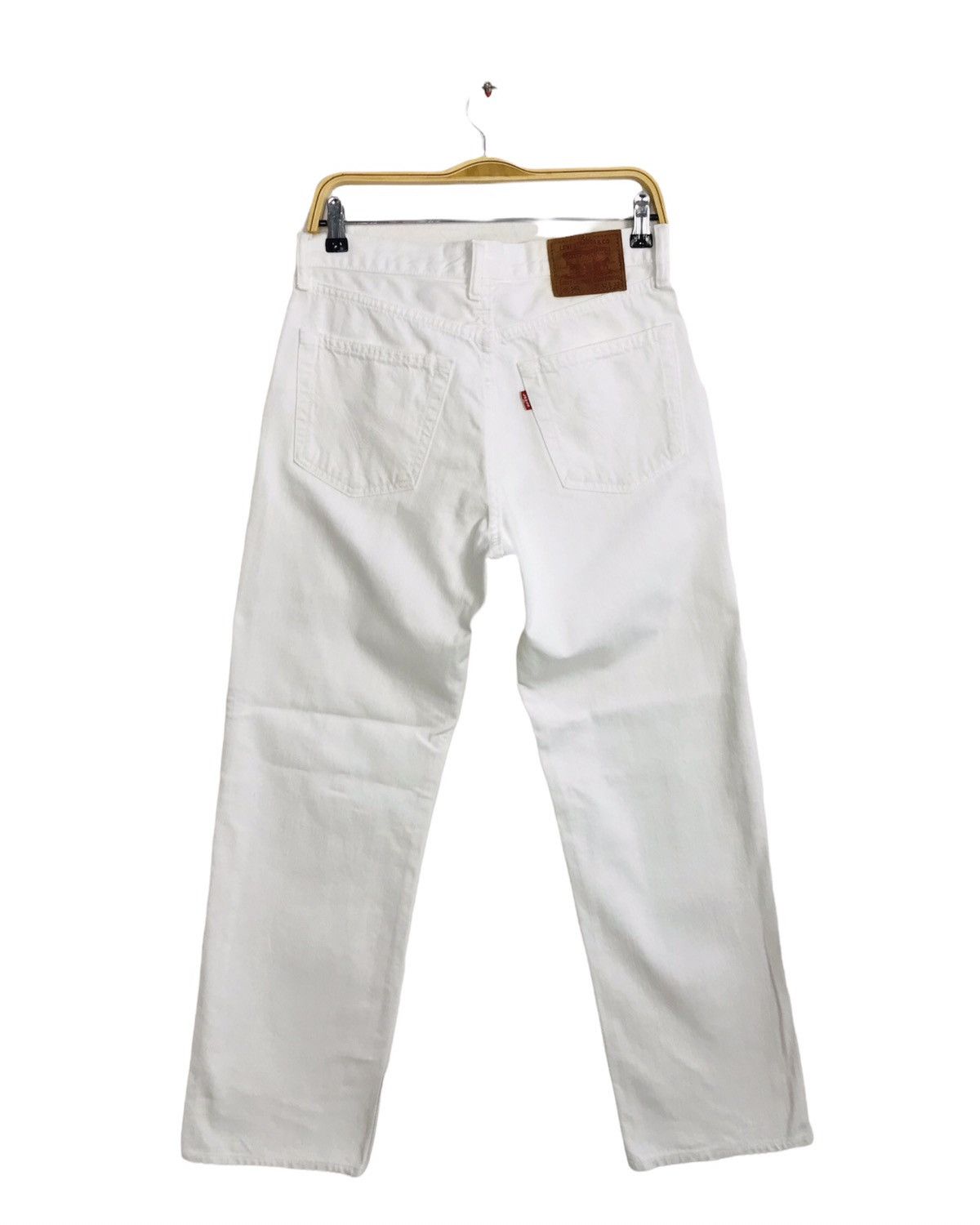 Japanese Brand × Levi's × Vintage Vintage Levi’s 502 Jeans White Colour Zipper Style Size US 31 - 2 Thumbnail
