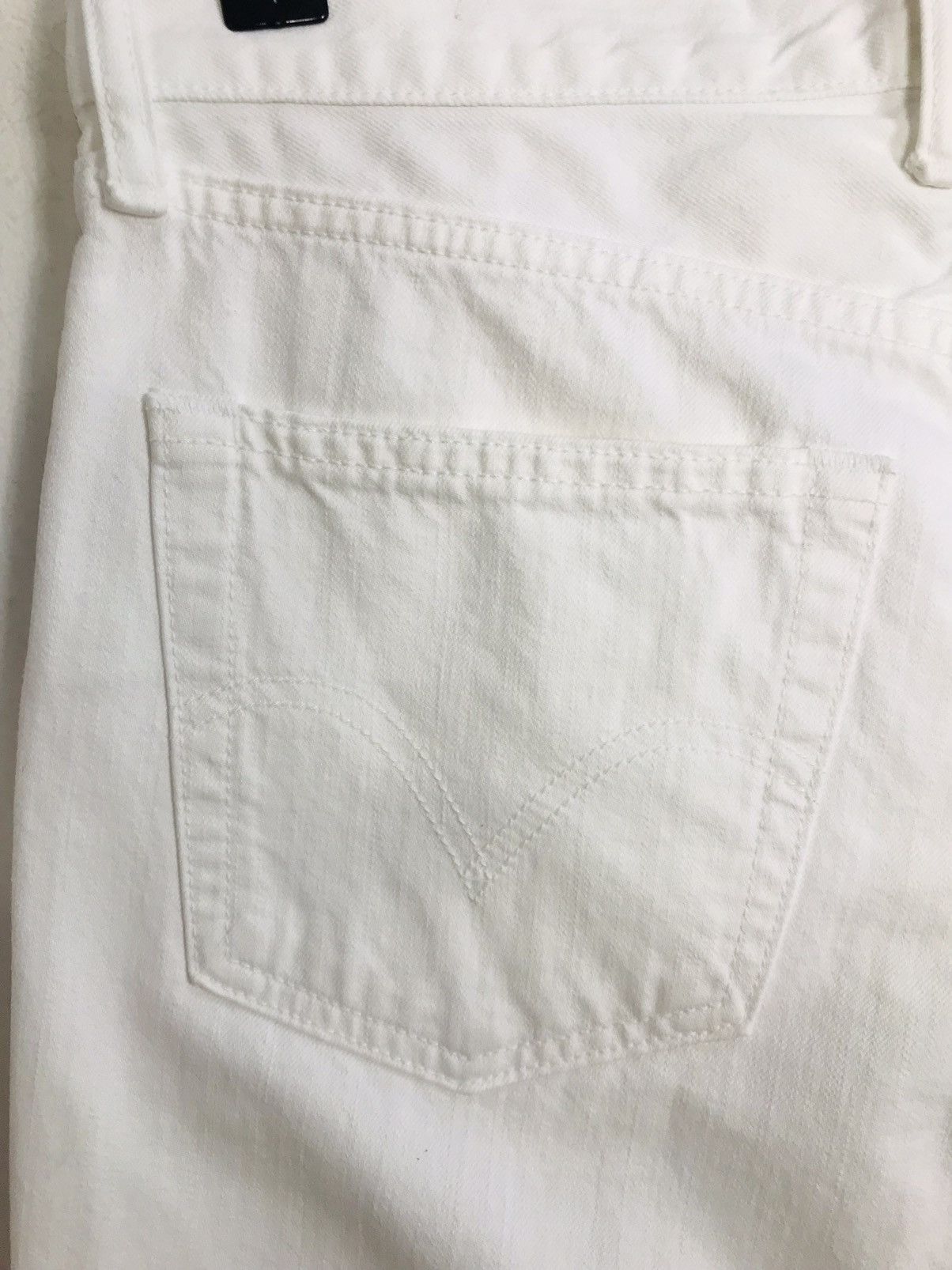 Japanese Brand × Levi's × Vintage Vintage Levi’s 502 Jeans White Colour Zipper Style Size US 31 - 11 Thumbnail