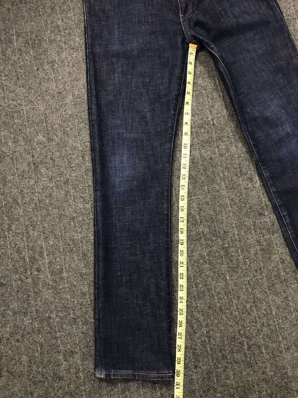 Gap × Japanese Brand Vintage Gap 1969 Skinny Indigo Denim Jeans Size US 34 / EU 50 - 23 Thumbnail