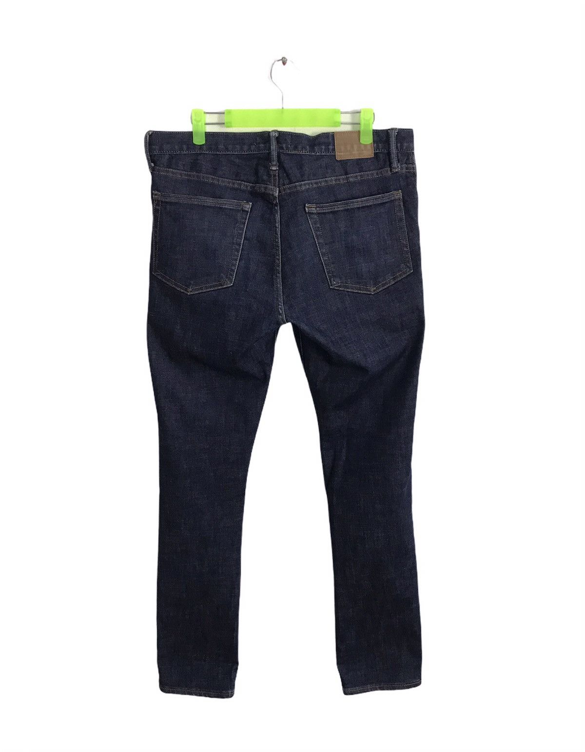 Gap × Japanese Brand Vintage Gap 1969 Skinny Indigo Denim Jeans Size US 34 / EU 50 - 2 Thumbnail
