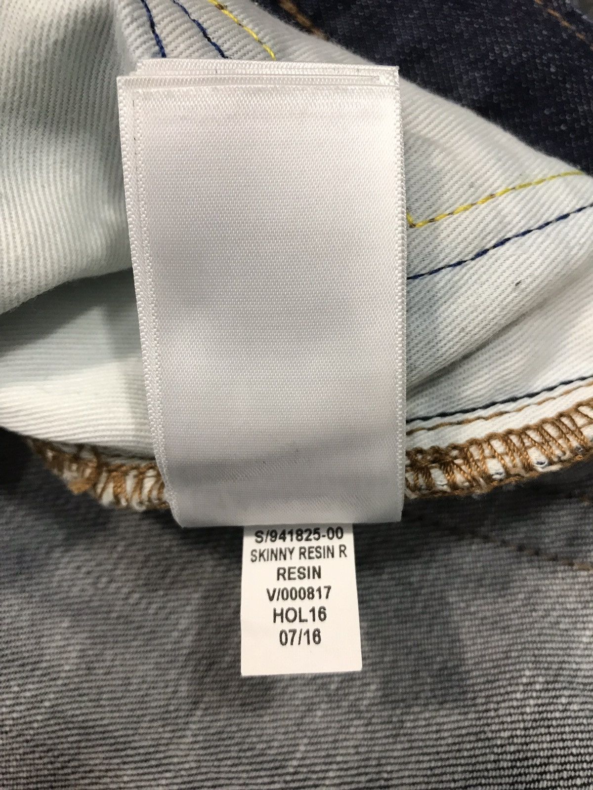 Gap × Japanese Brand Vintage Gap 1969 Skinny Indigo Denim Jeans Size US 34 / EU 50 - 17 Thumbnail