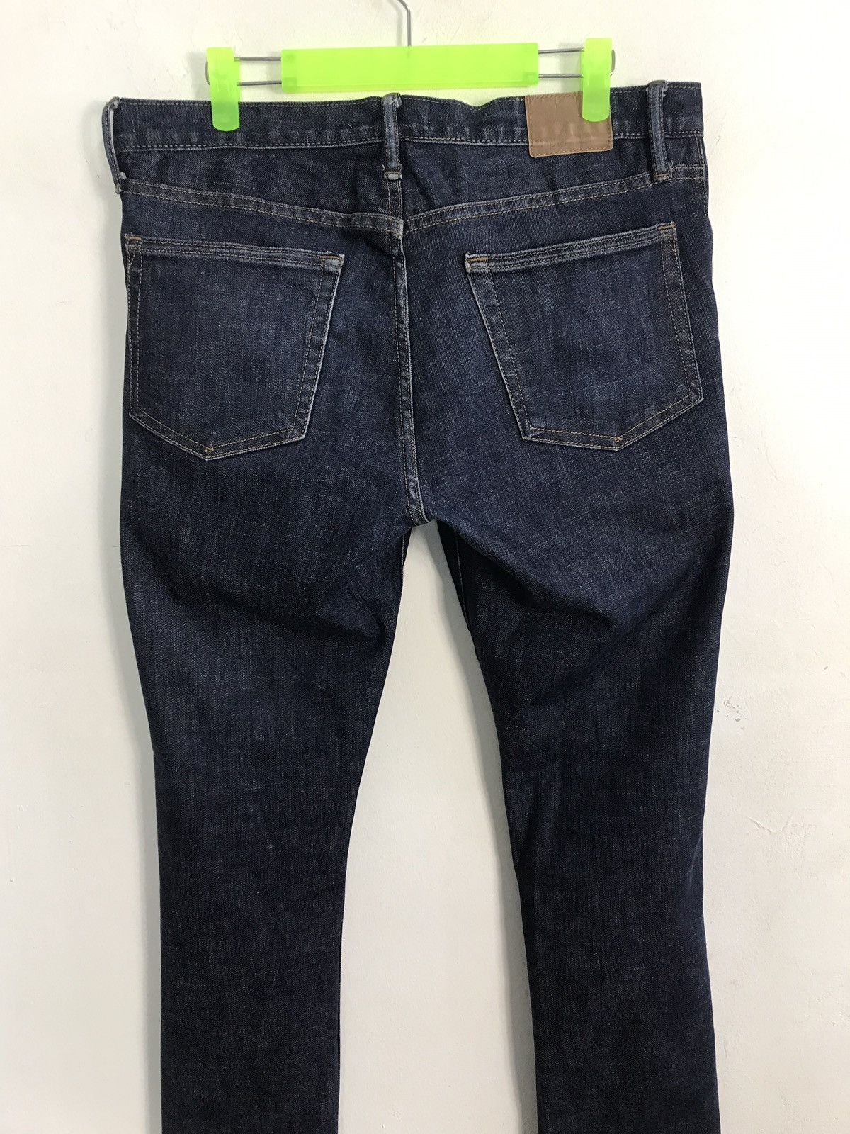 Gap × Japanese Brand Vintage Gap 1969 Skinny Indigo Denim Jeans Size US 34 / EU 50 - 9 Thumbnail