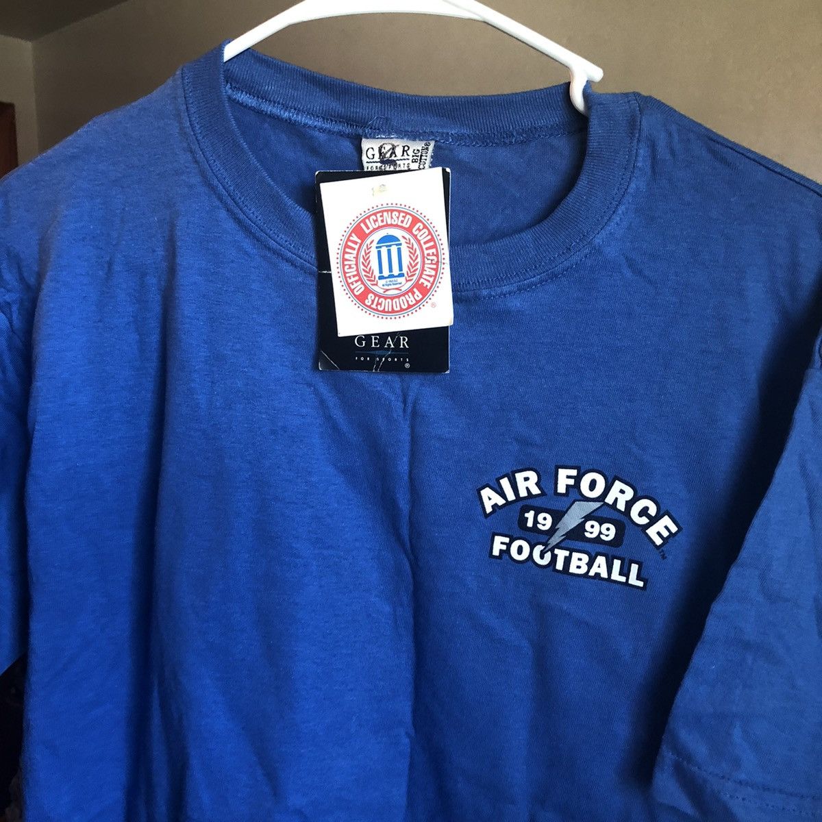 Vintage Vintage 1990s Air Force Football Champions For A New Era Tee Size US M / EU 48-50 / 2 - 1 Thumbnail