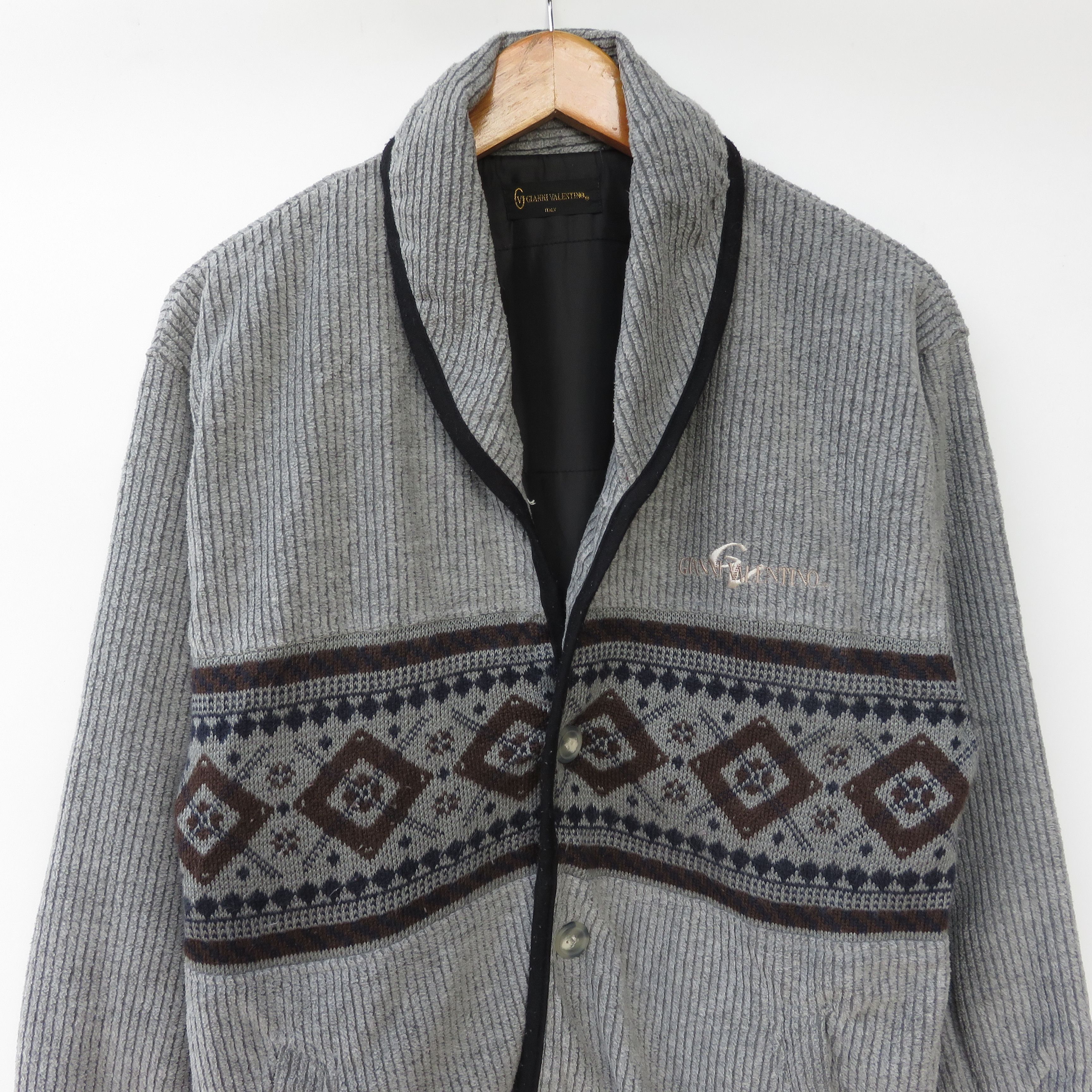 Gianni Valentino × Valentino Gianni Valentino Corduroy Native Jacket Size US M / EU 48-50 / 2 - 2 Thumbnail