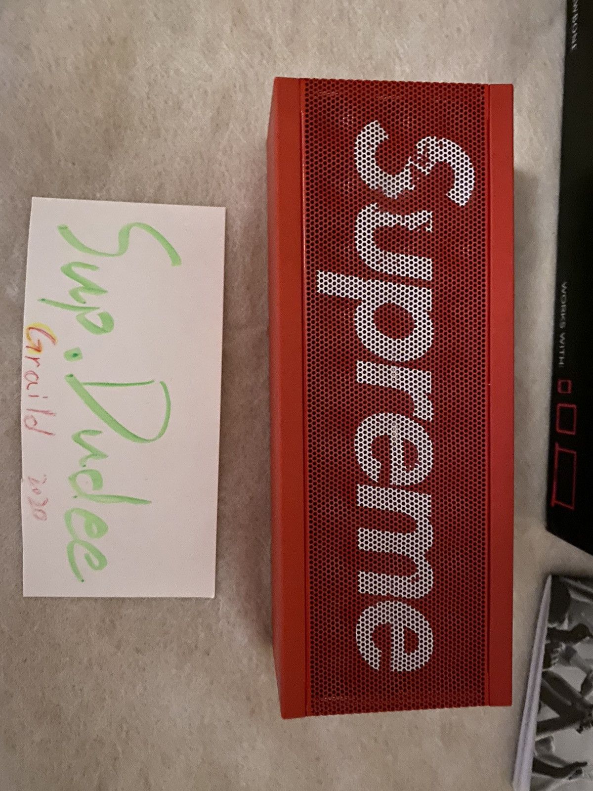 Supreme Supreme jambox speaker (small) Size ONE SIZE - 1 Thumbnail