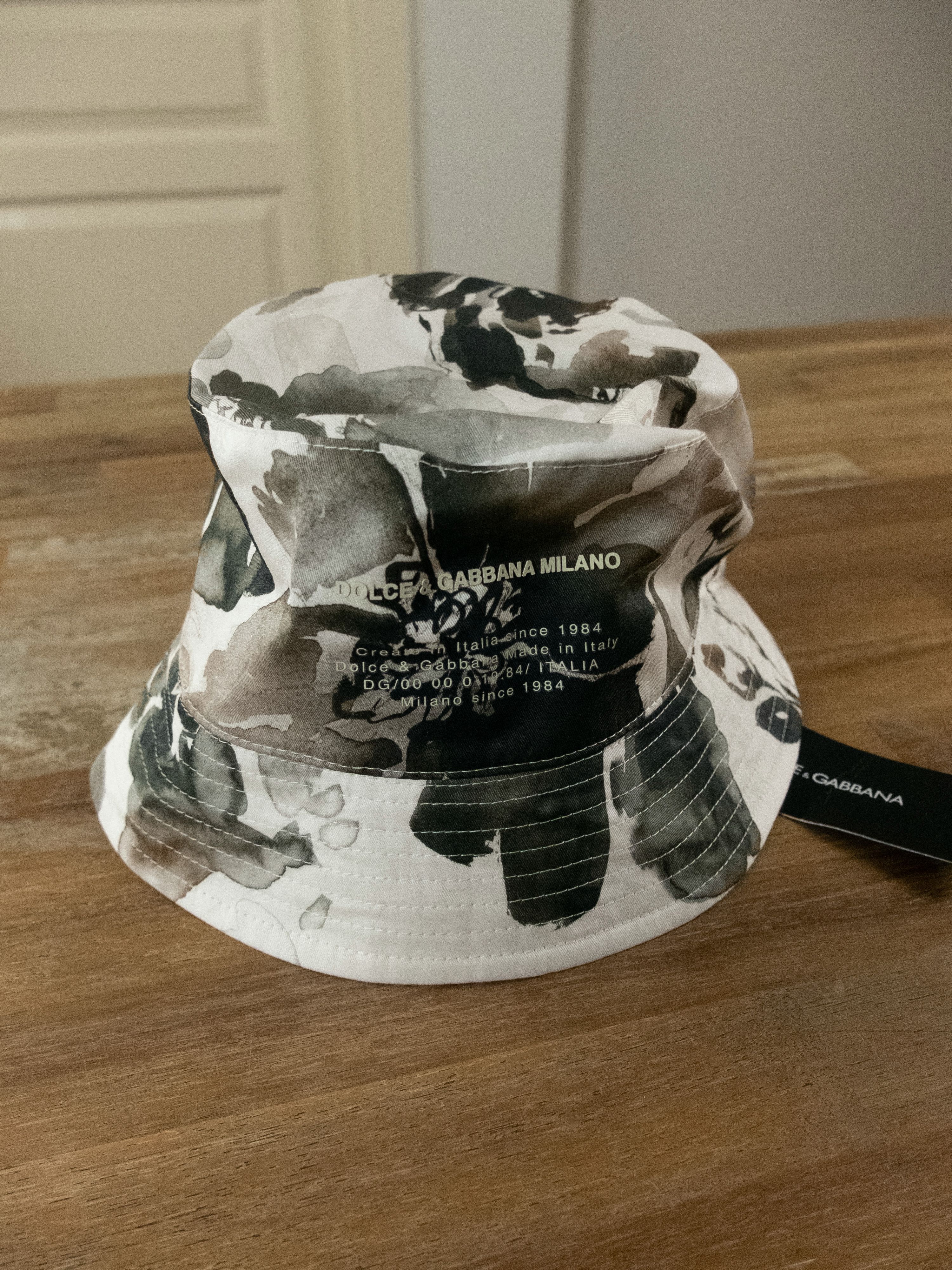 Dolce & Gabbana DOLCE & GABBANA floral bucket hat 58 cm - 7 1/4 US - Medium Size ONE SIZE - 1 Thumbnail