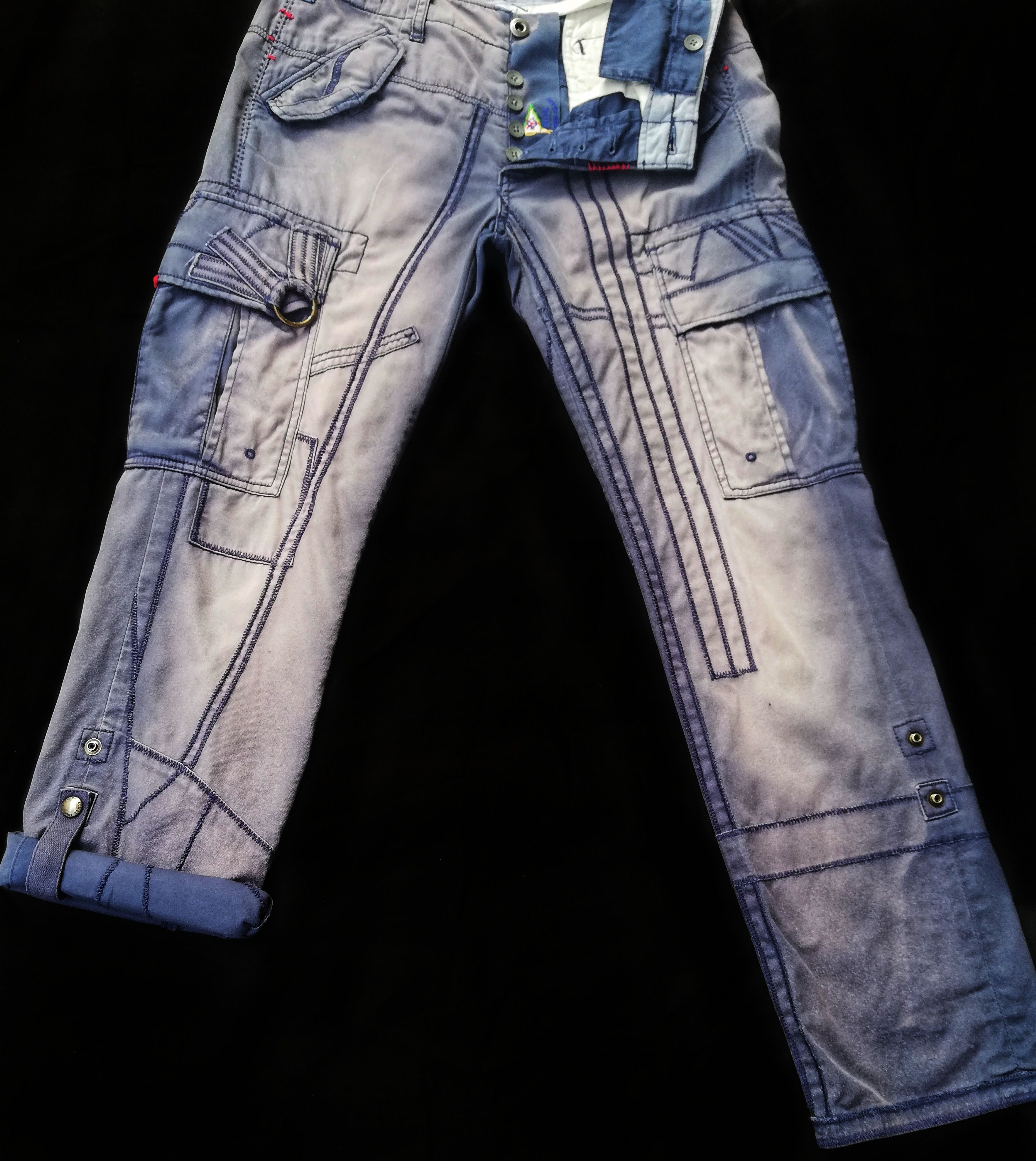 Polo Ralph Lauren × Ralph Lauren 🔥DOPE Iconic Tactical Parachute Stichin Design Stoned Wash Size US 30 / EU 46 - 7 Thumbnail