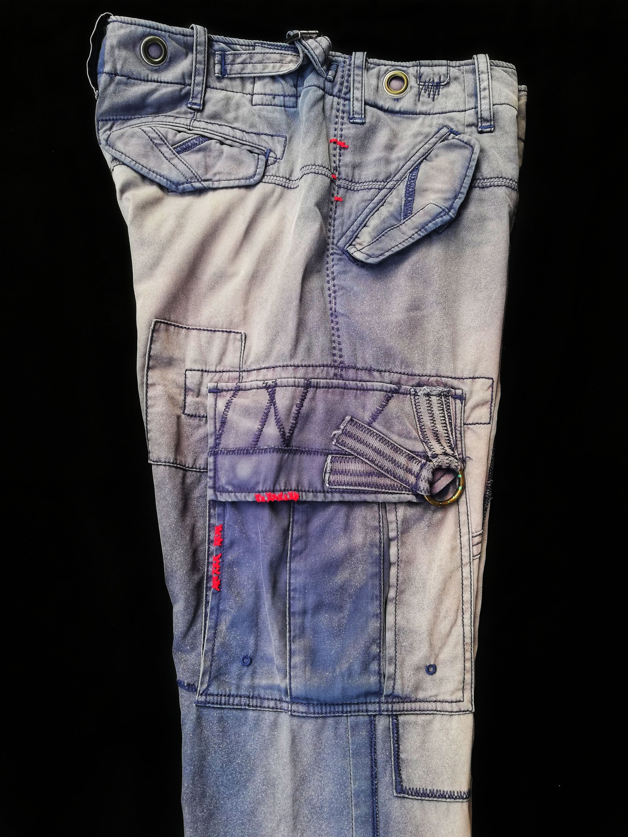 Polo Ralph Lauren × Ralph Lauren 🔥DOPE Iconic Tactical Parachute Stichin Design Stoned Wash Size US 30 / EU 46 - 15 Thumbnail