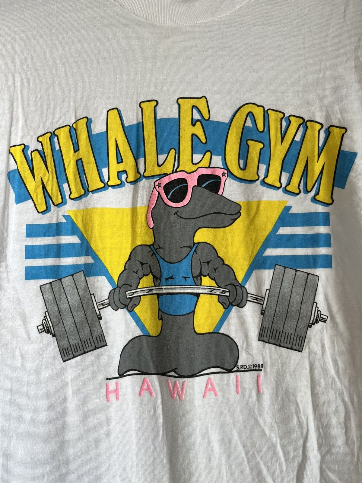 Vintage Whale gym ft24 Size US M / EU 48-50 / 2 - 2 Thumbnail