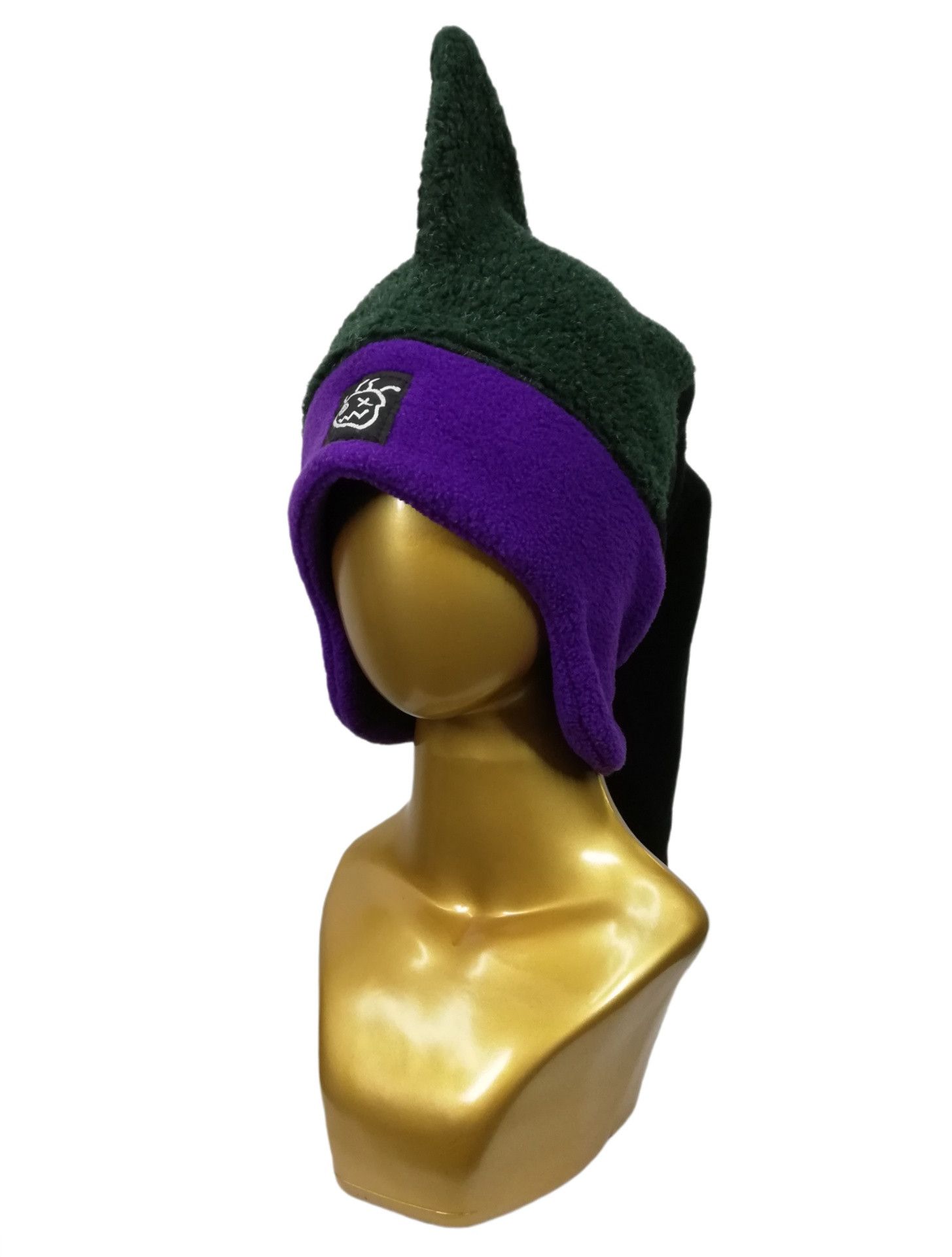 Vintage 🔥DOPE RARE 90's Bula USA Fleece Dragon Stegosaurus Hat Ski Size ONE SIZE - 9 Thumbnail