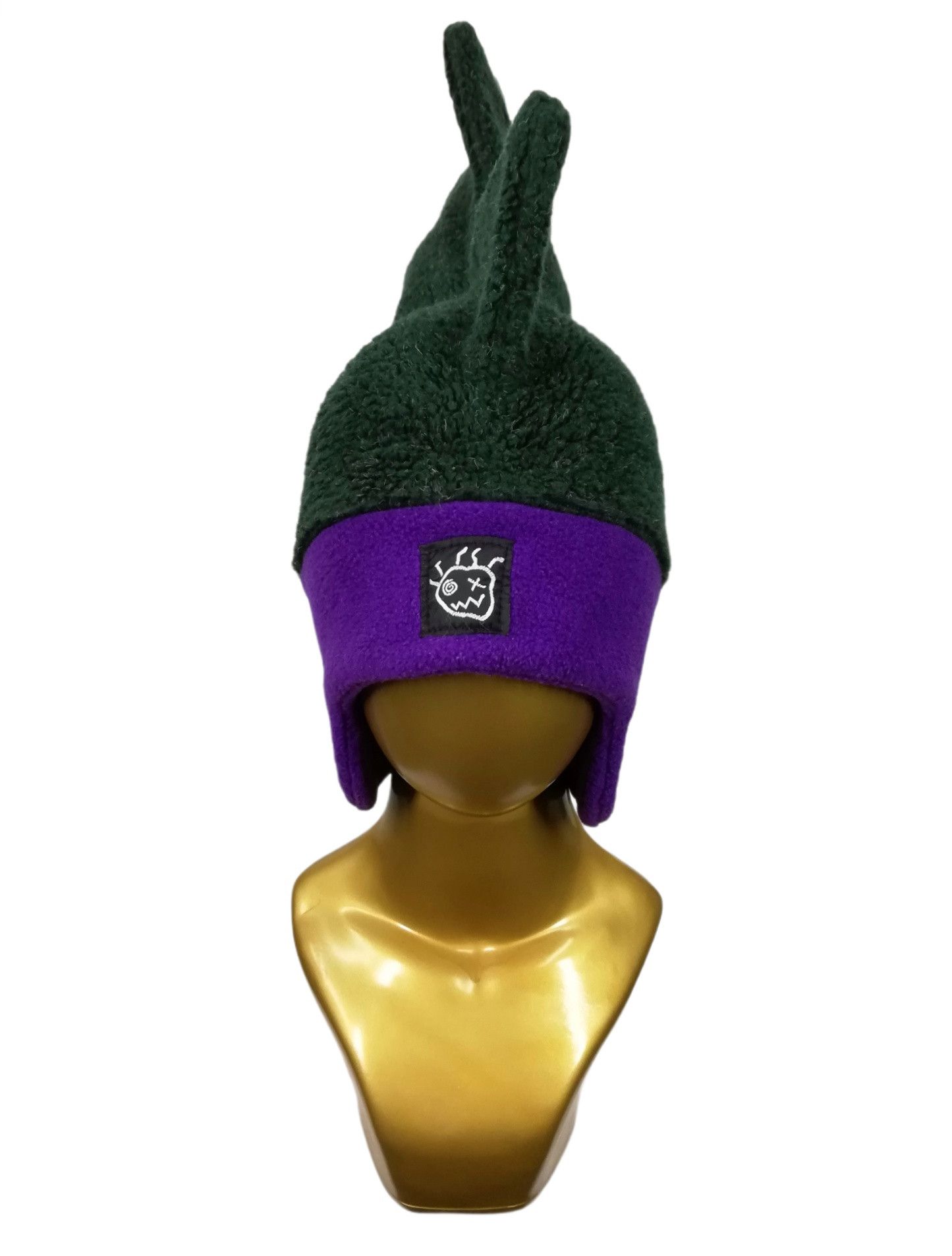 Vintage 🔥DOPE RARE 90's Bula USA Fleece Dragon Stegosaurus Hat Ski Size ONE SIZE - 8 Thumbnail